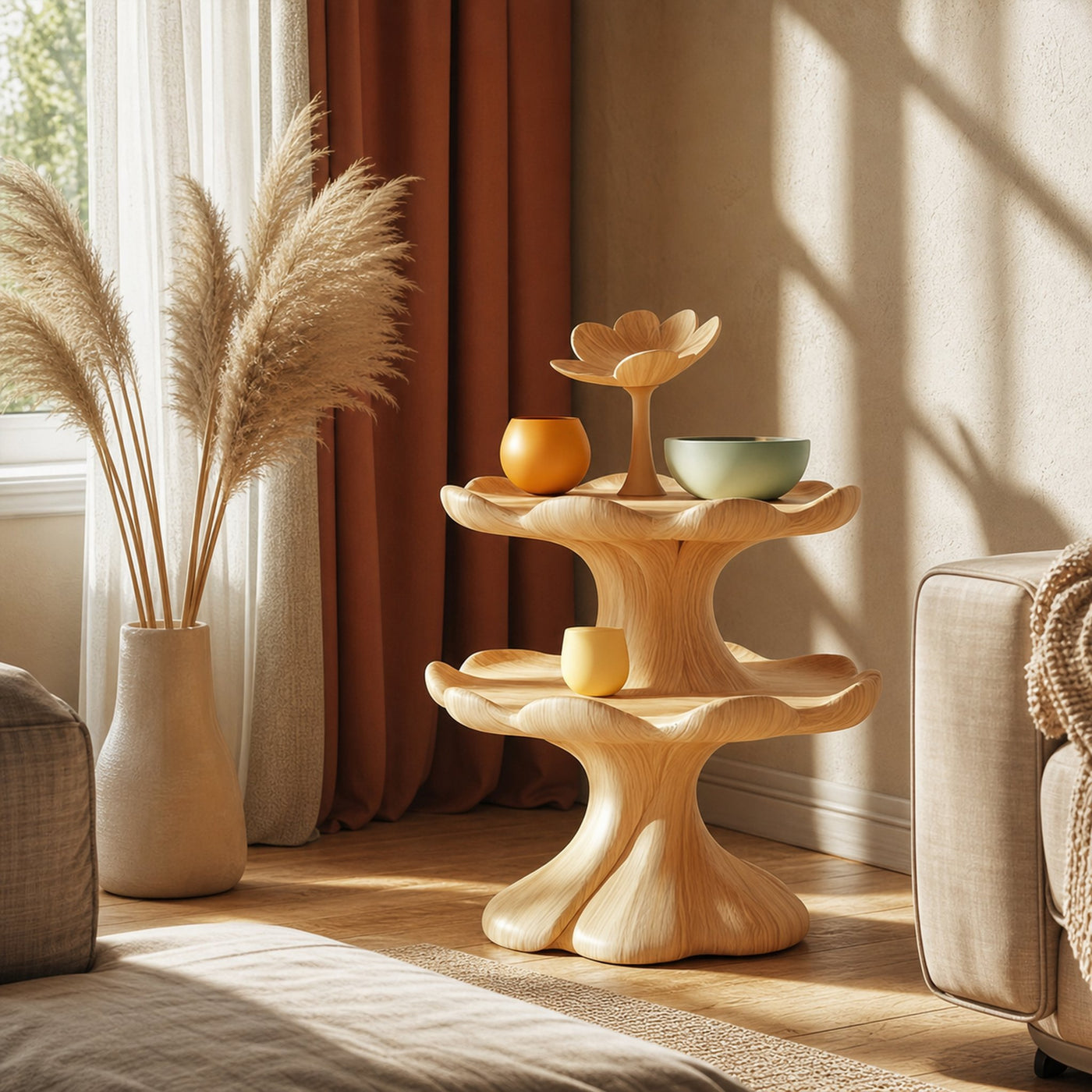 Mid Century Decorative Side table For Living Room Or Bedroom