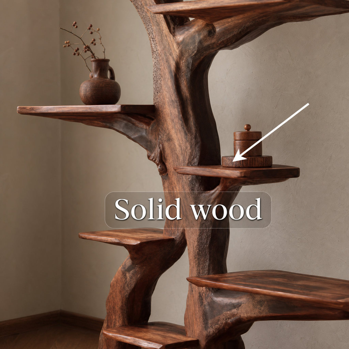 Mid Century End Table Bedroom Or Living Room - product view 4