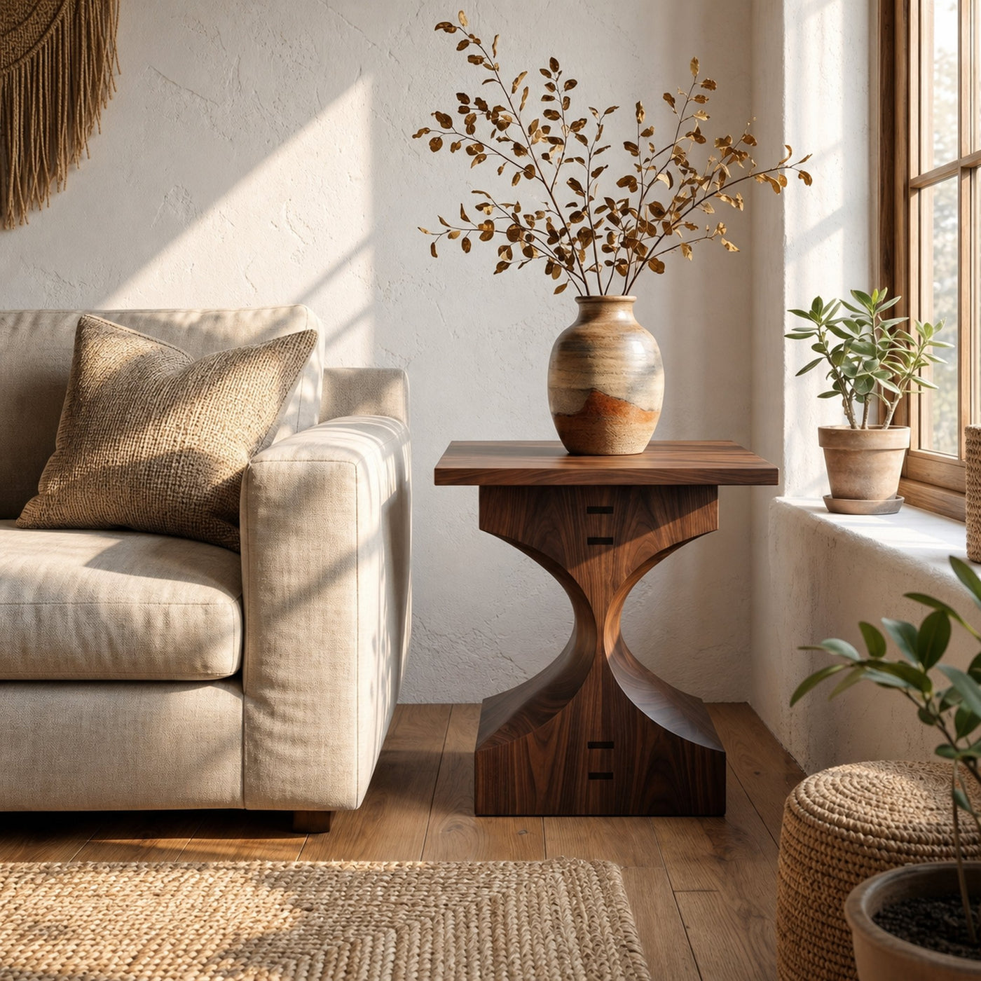 Mid Century End Table Living Room - product view 7