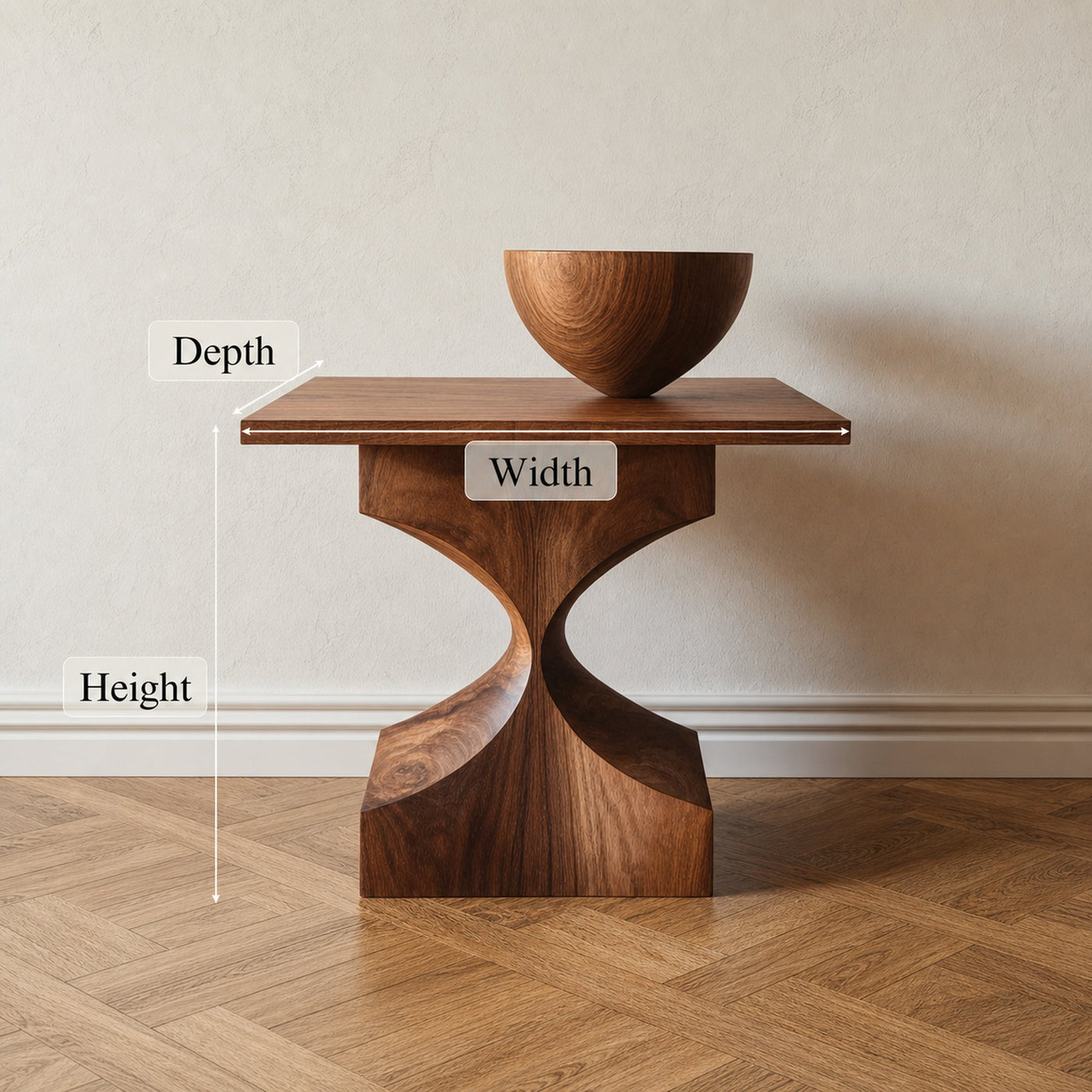 Mid Century End Table Living Room - product view 8