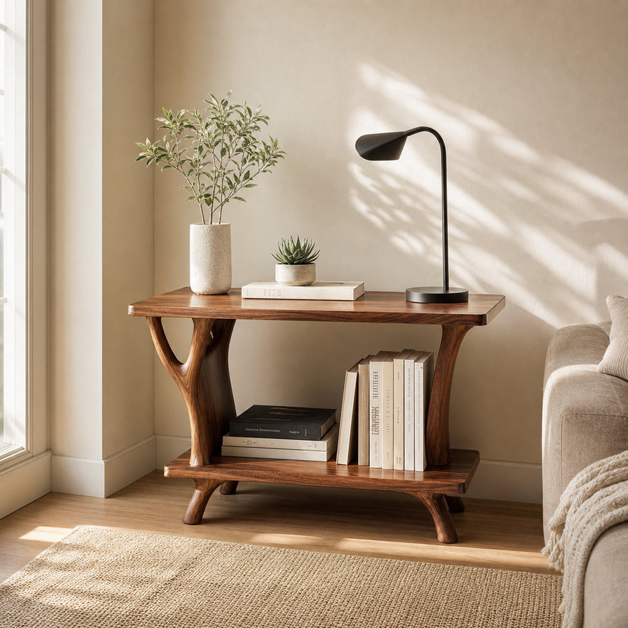 Mid Century Side Table Living Room