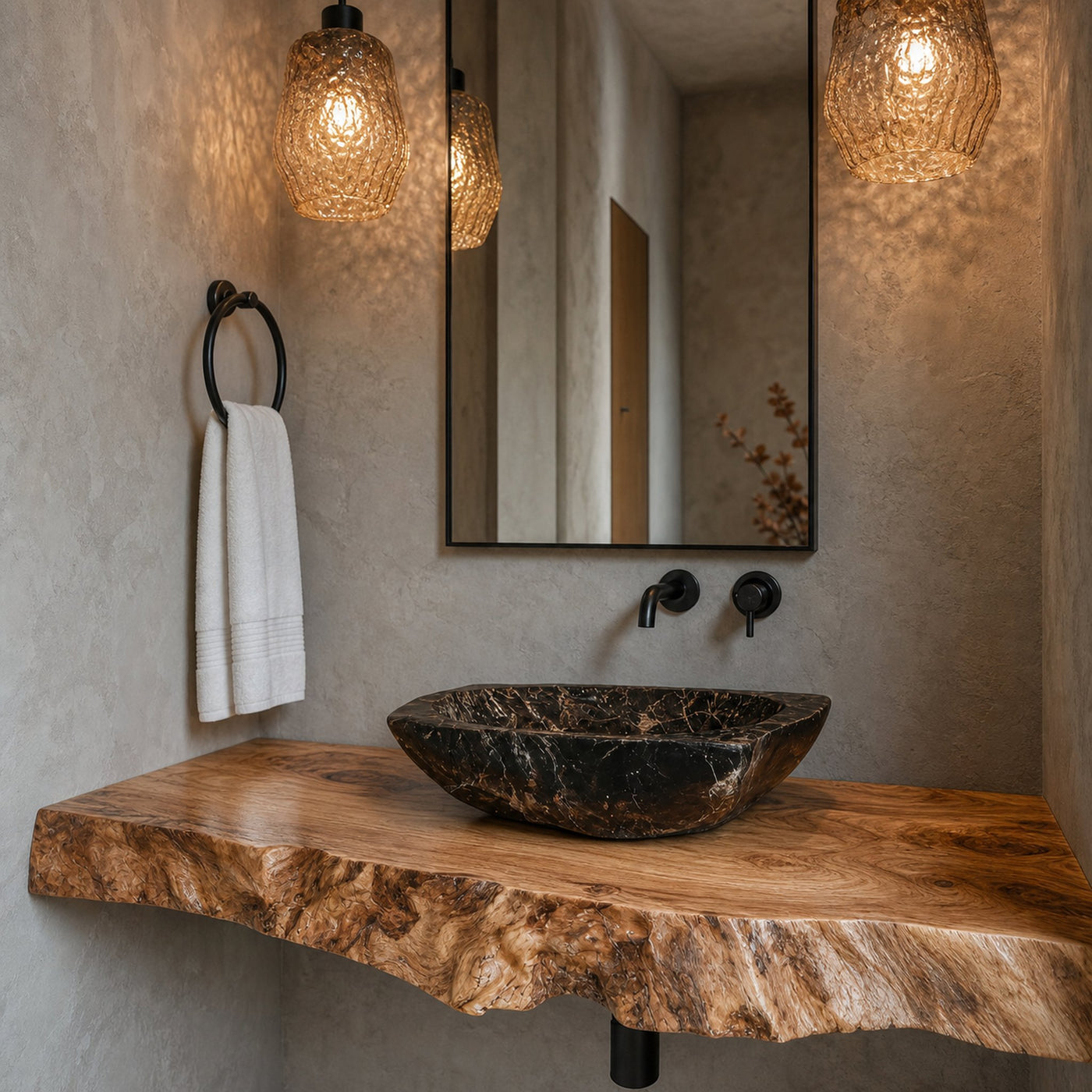 Mid Century Solid Wood Vanity For Bathroom Furniture - product view 2
