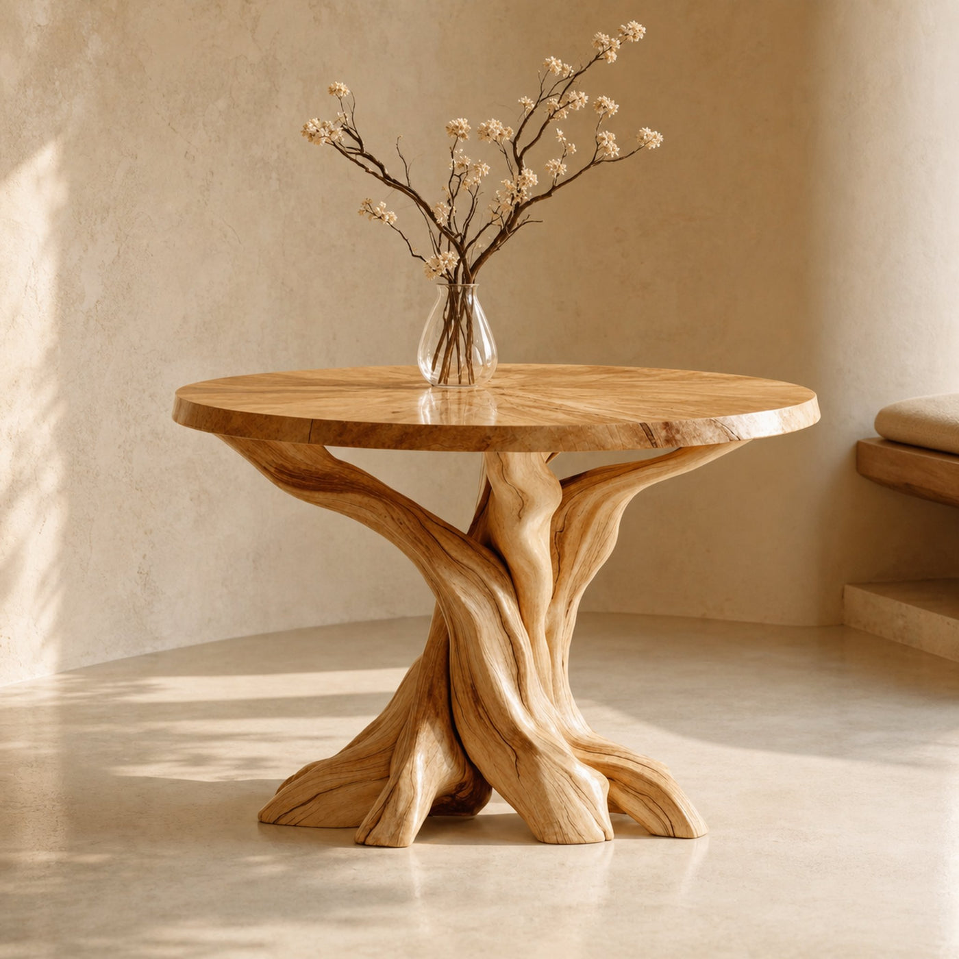 Minimalist Wood End Table For Modern Living Spaces