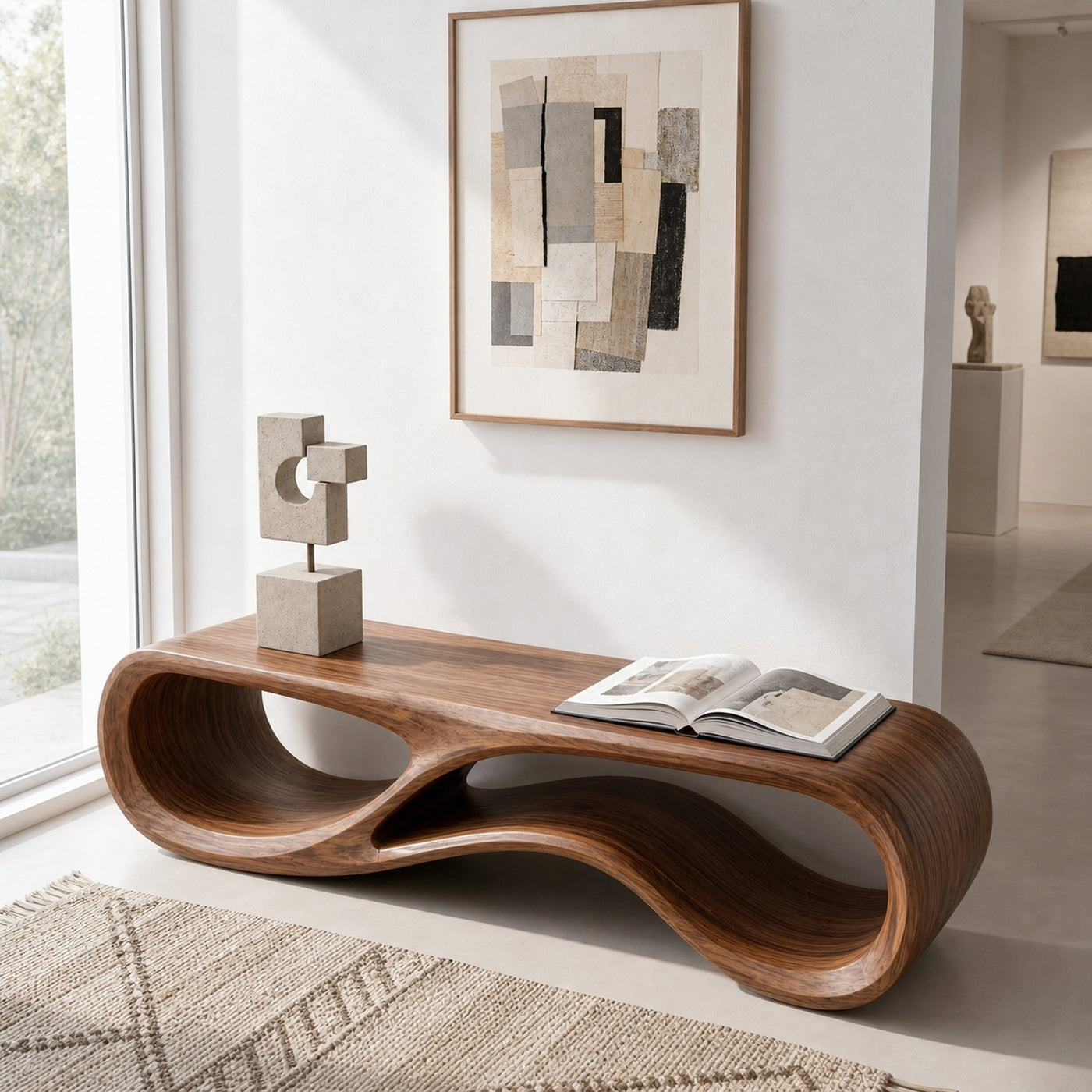Modern Bench For Lounge Living Room - product view 5