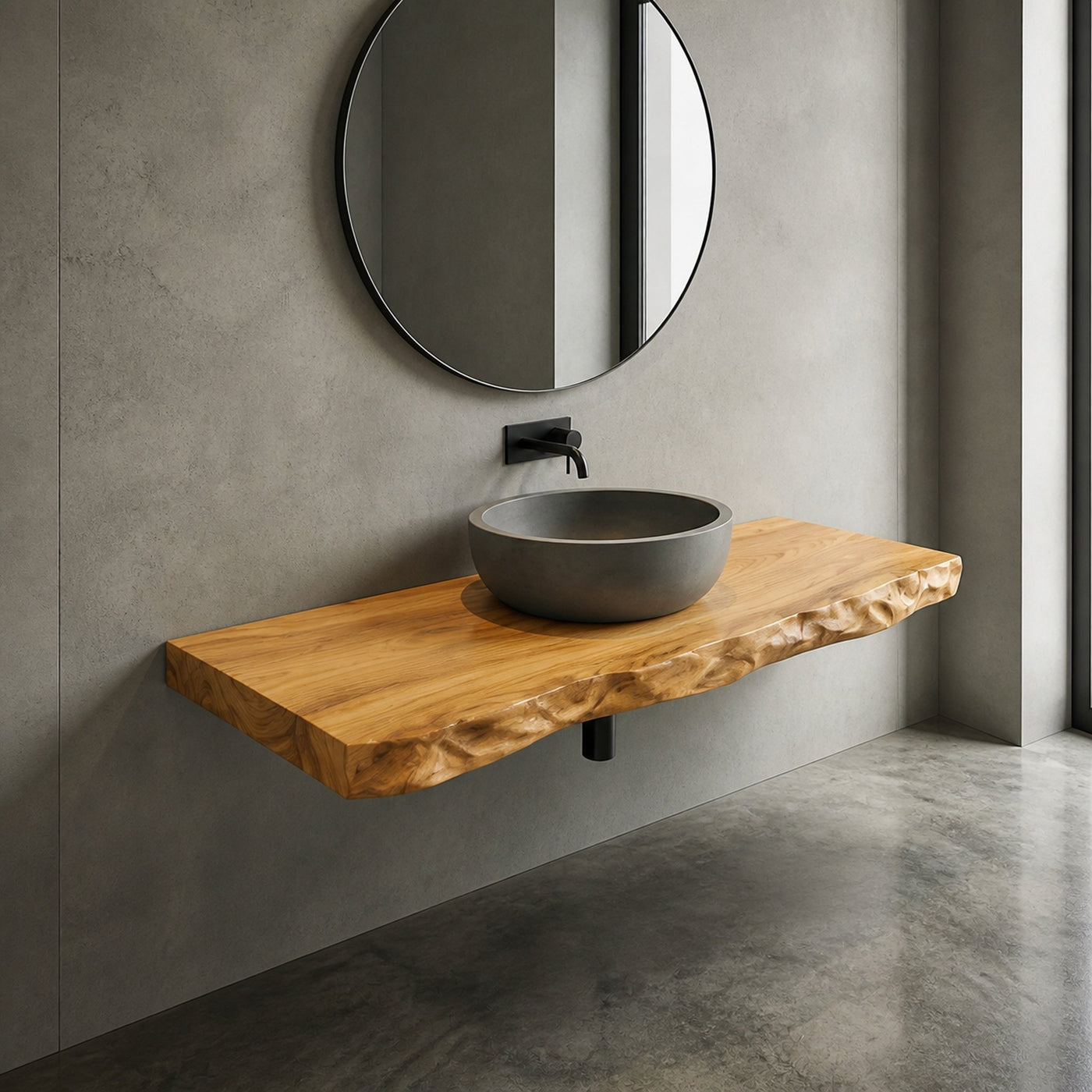 Modern Floating Bathroom Vanity For Bathroom And Vanity Wall - product view 5