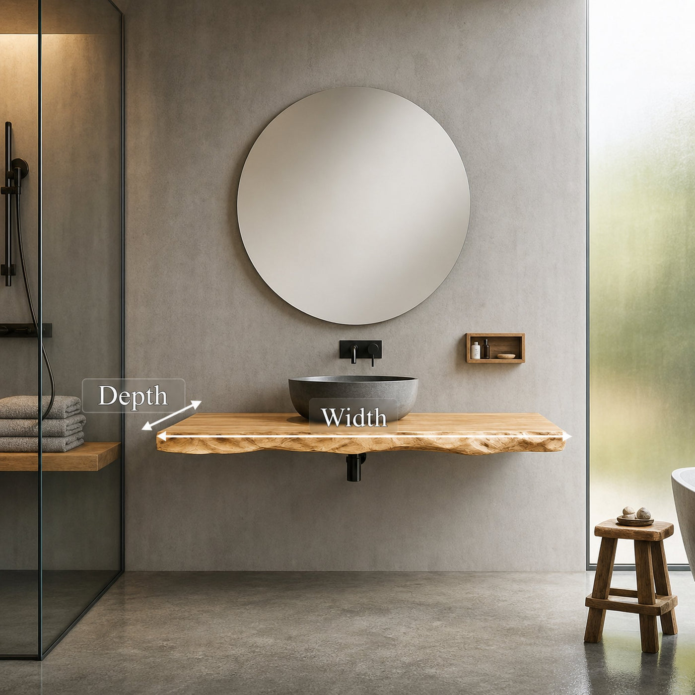 Modern Floating Bathroom Vanity For Bathroom And Vanity Wall - product view 6