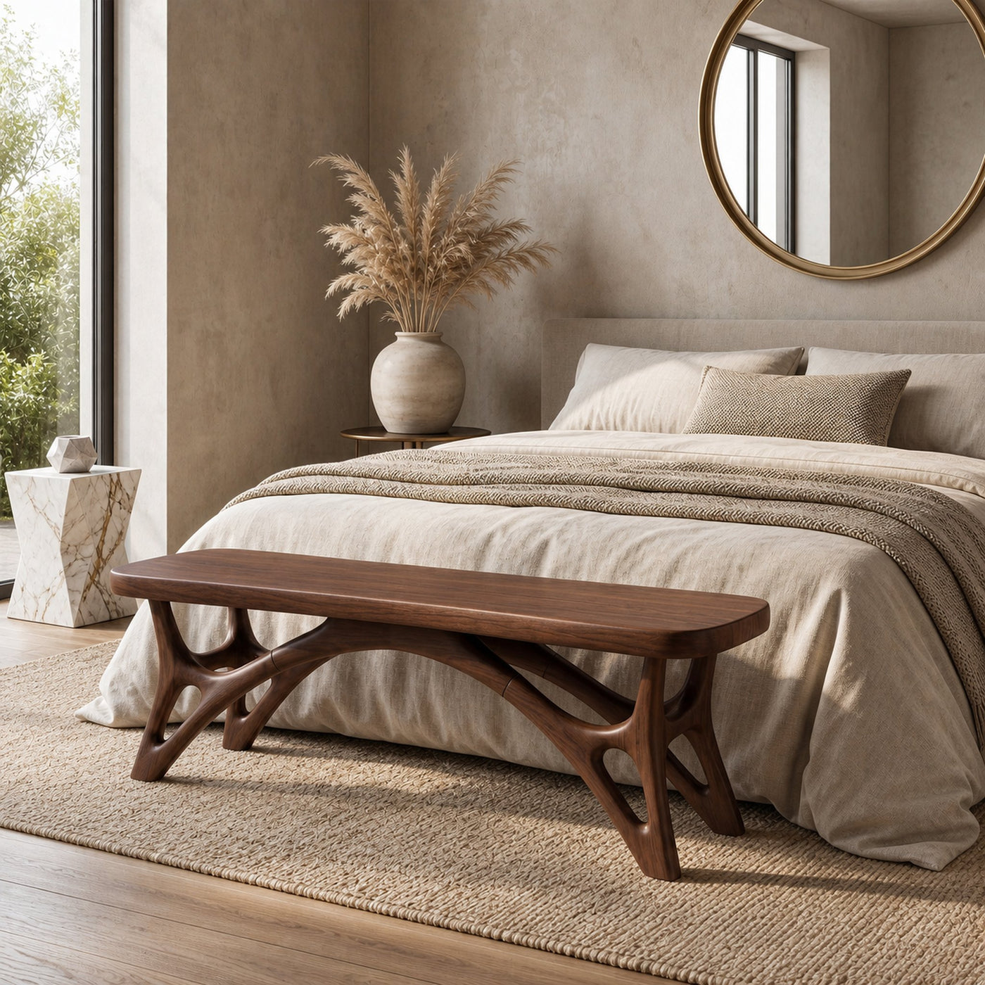 Modern Lounge Bench For Living Room - product view 6