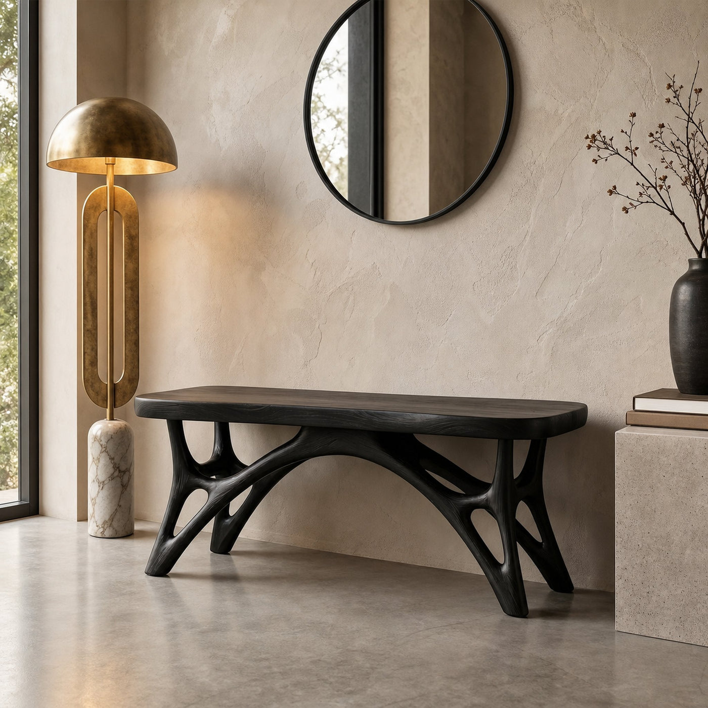Modern Lounge Bench For Living Room - product view 7