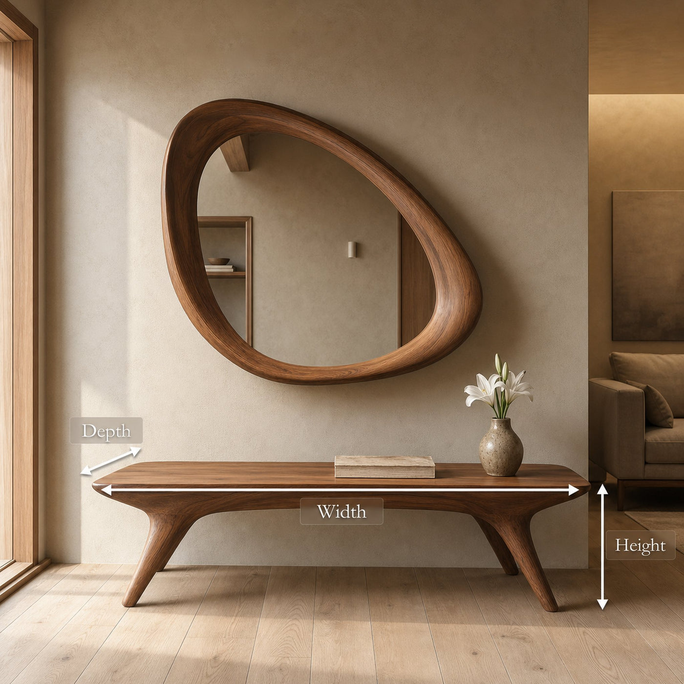 Modern Minimalist Entryway Bench For Hallway Or Bedroom Seating - product view 8
