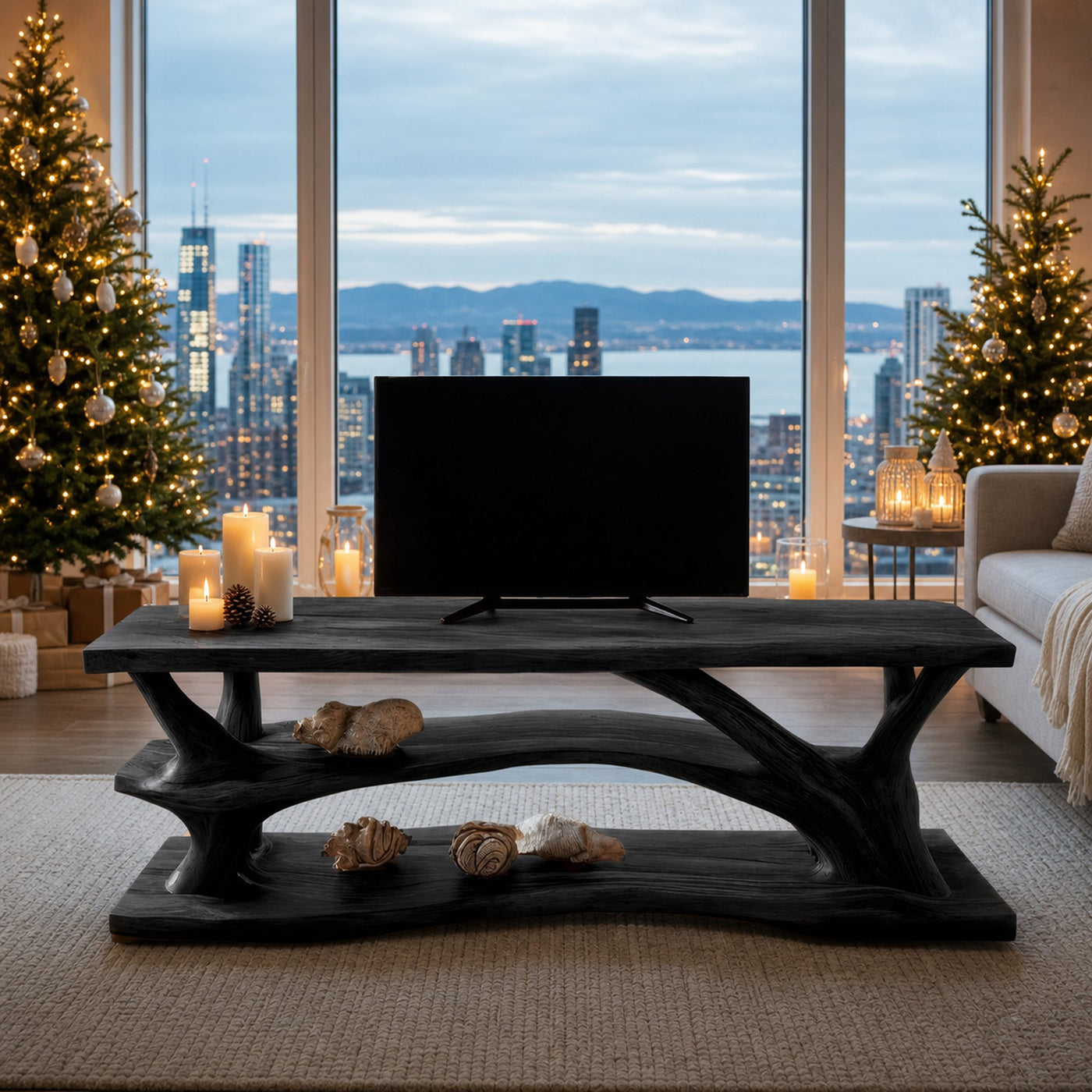 Furnishing the living room