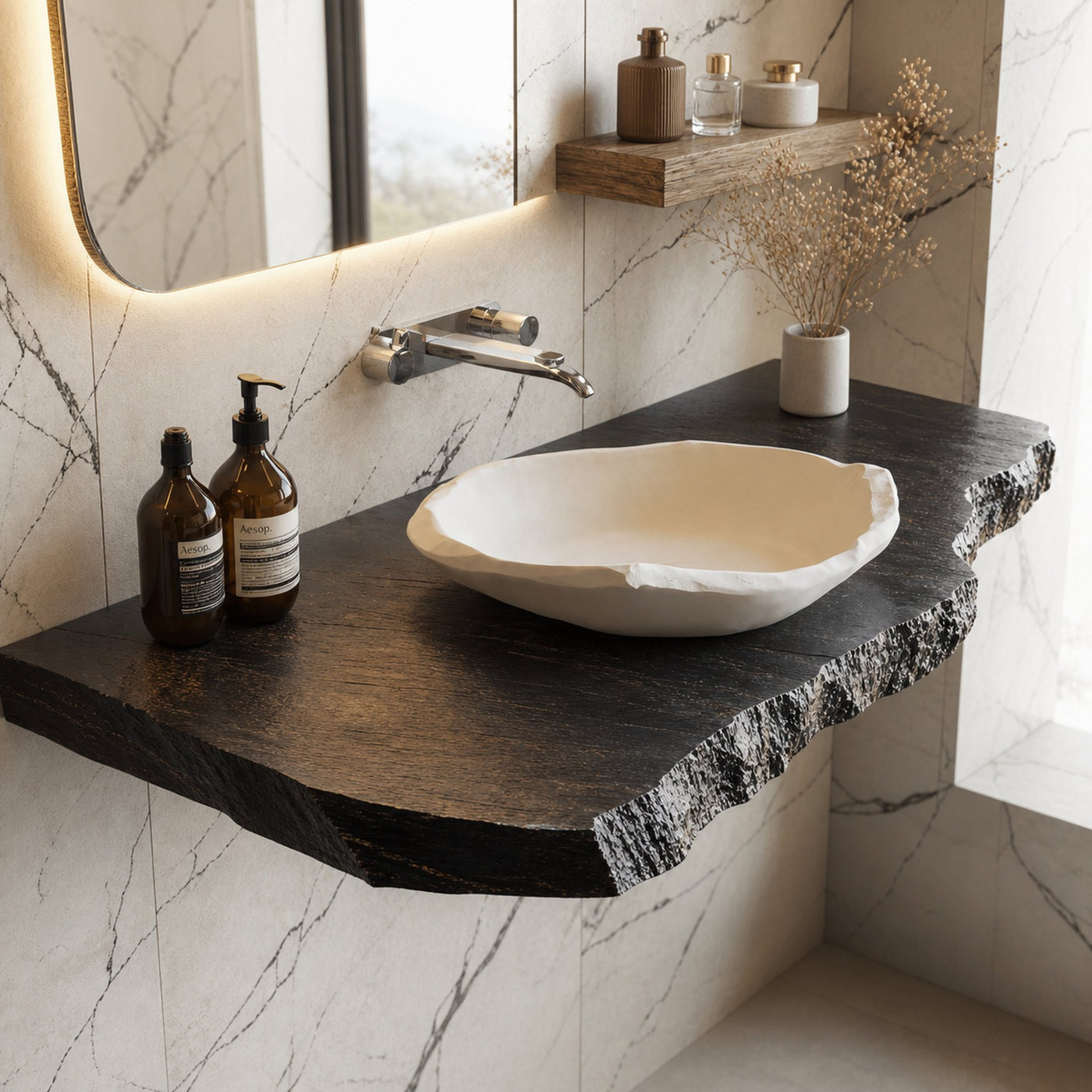 Natural Bathroom Vanity