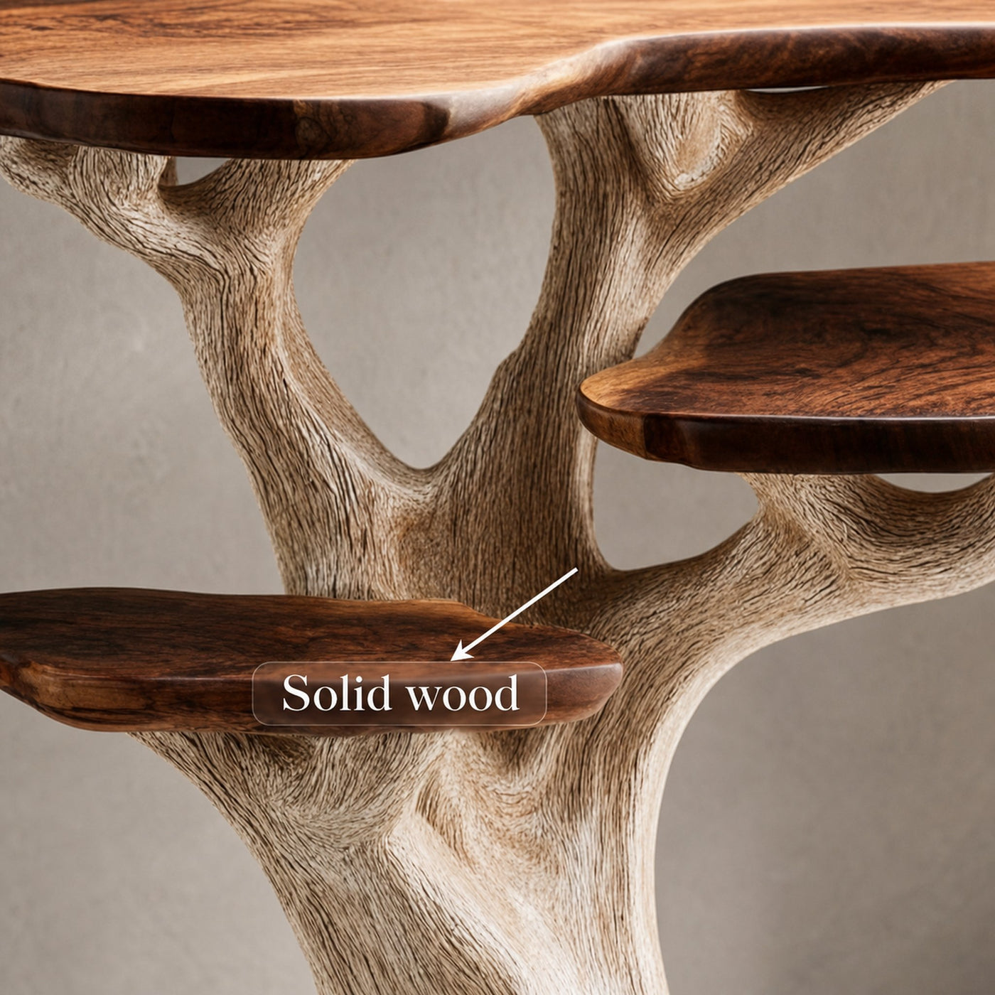 Rustic Artistic Bedside Table Bedroom Furniture - product view 4