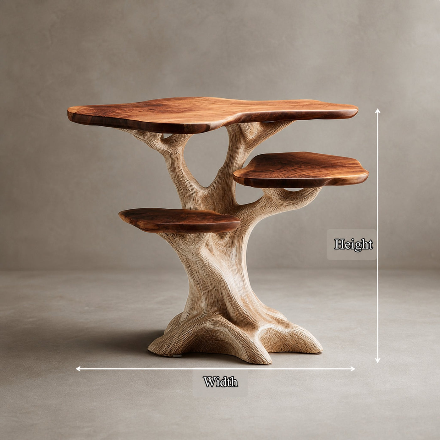Rustic Artistic Bedside Table Bedroom Furniture - product view 5