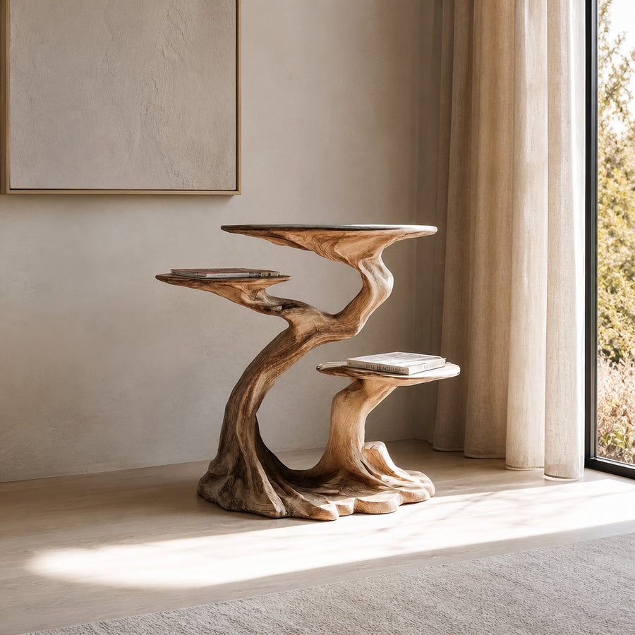 Rustic Branch End Table Bedroom
