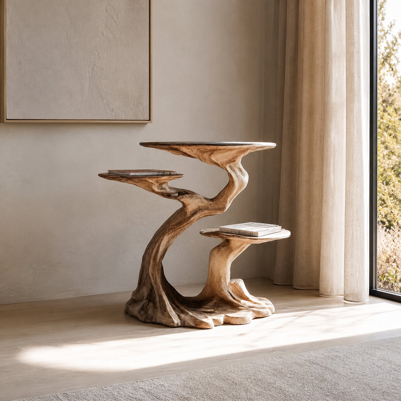 Rustic Branch End Table Bedroom