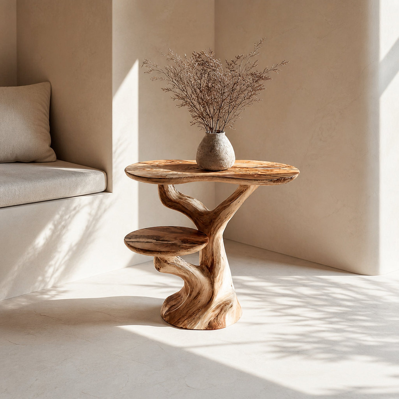 Rustic Side Table Living Room Or Office