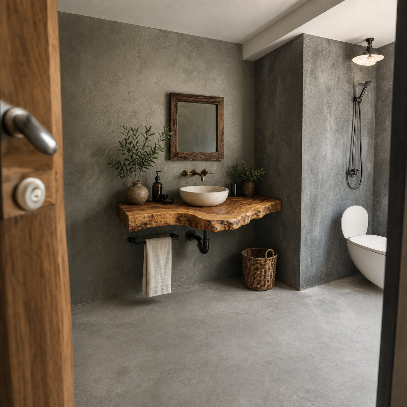 Rustic Single Vanity Bathroom - product view 2