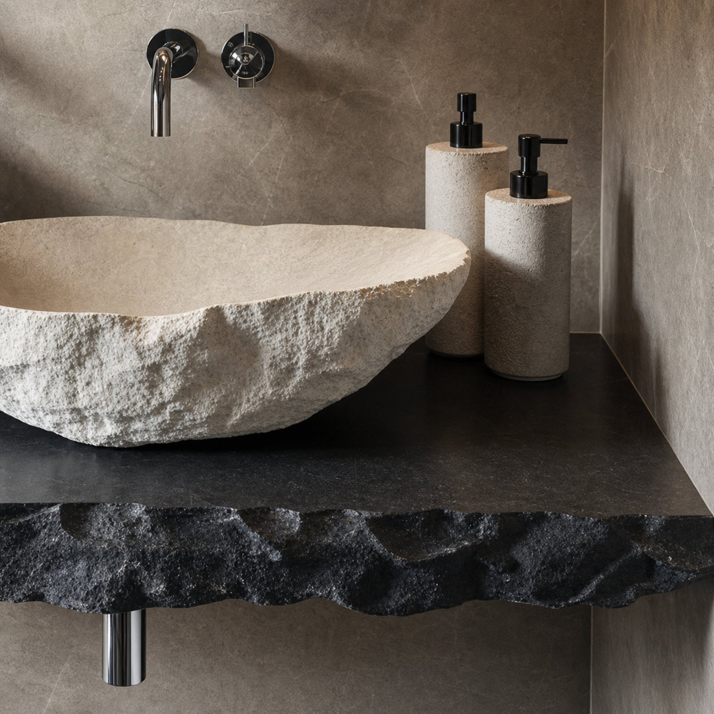 Rustic Wood Bathroom Vanity - product view 4
