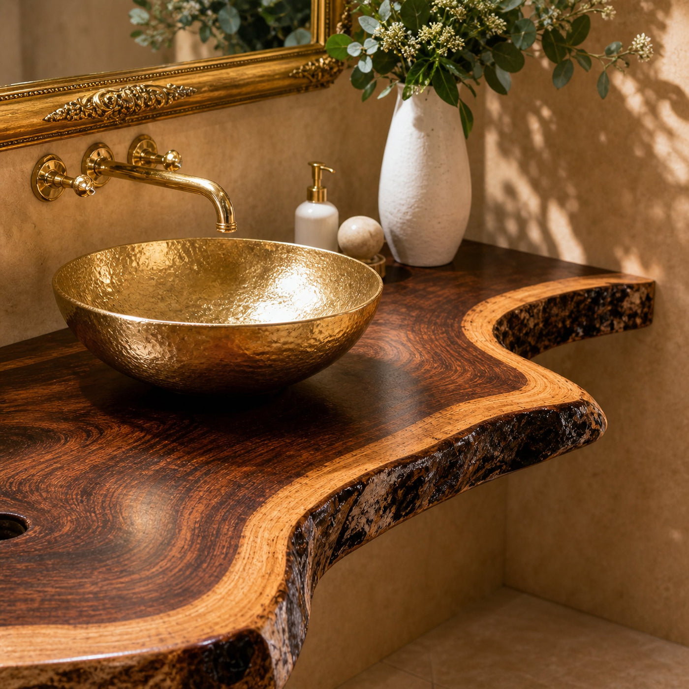Wooden Floating Bathroom Vanity Shelf - product view 4