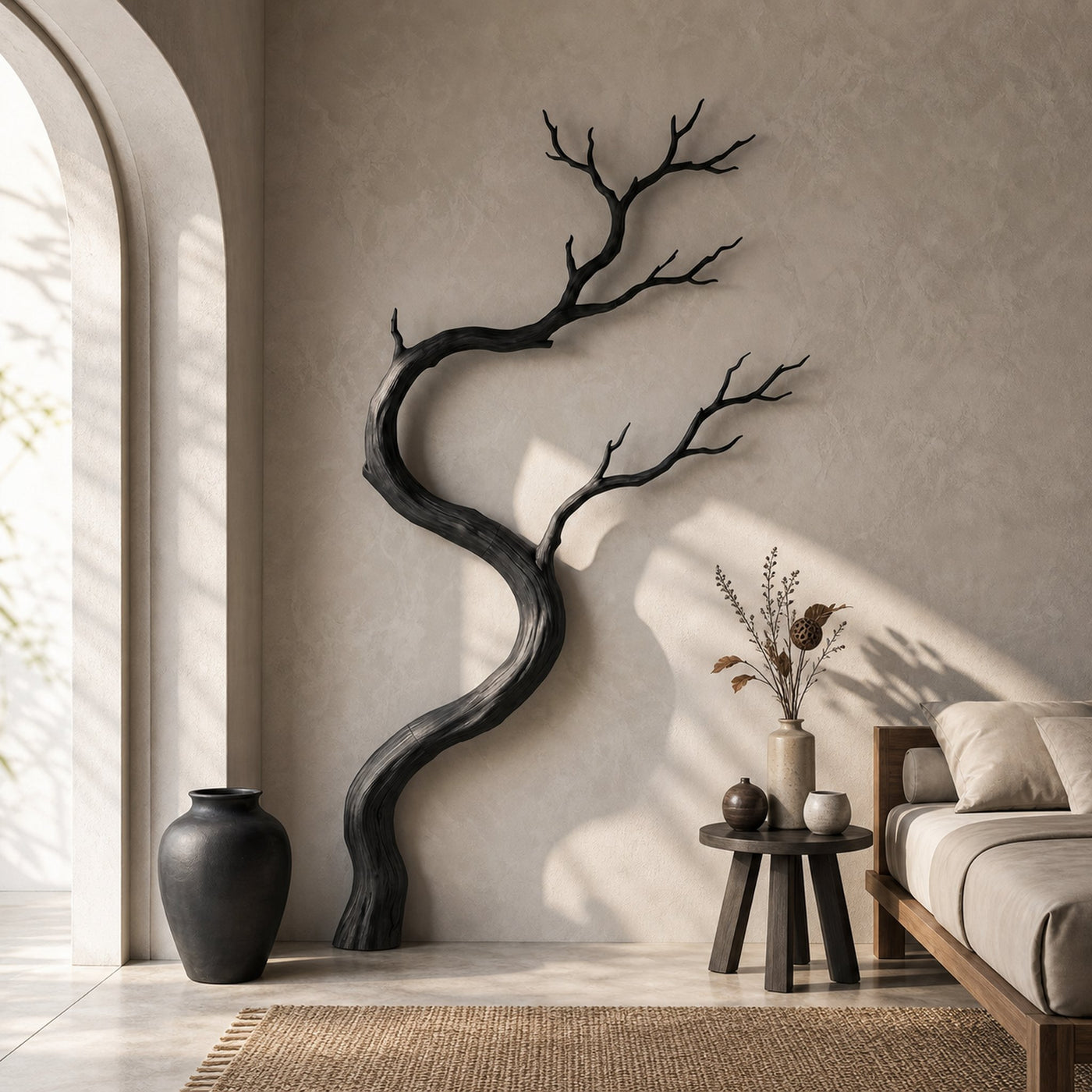 Artisan Wall Decor Driftwood Branch Design For Living Room