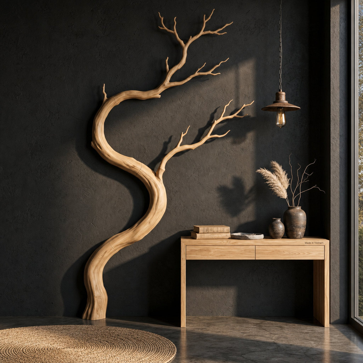 Artisan Wall Decor Driftwood Branch Design For Living Room - product view 5