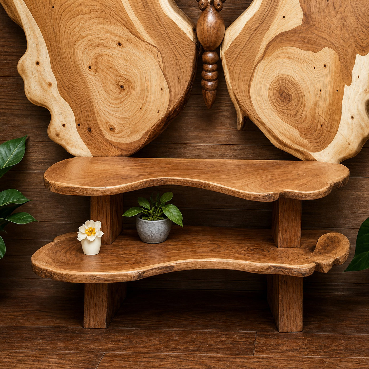 Bohemian Boho Lifestyle Wooden Butterfly Shaped Wall Art For Home Decor And Unique Gift Ideas - product view 3