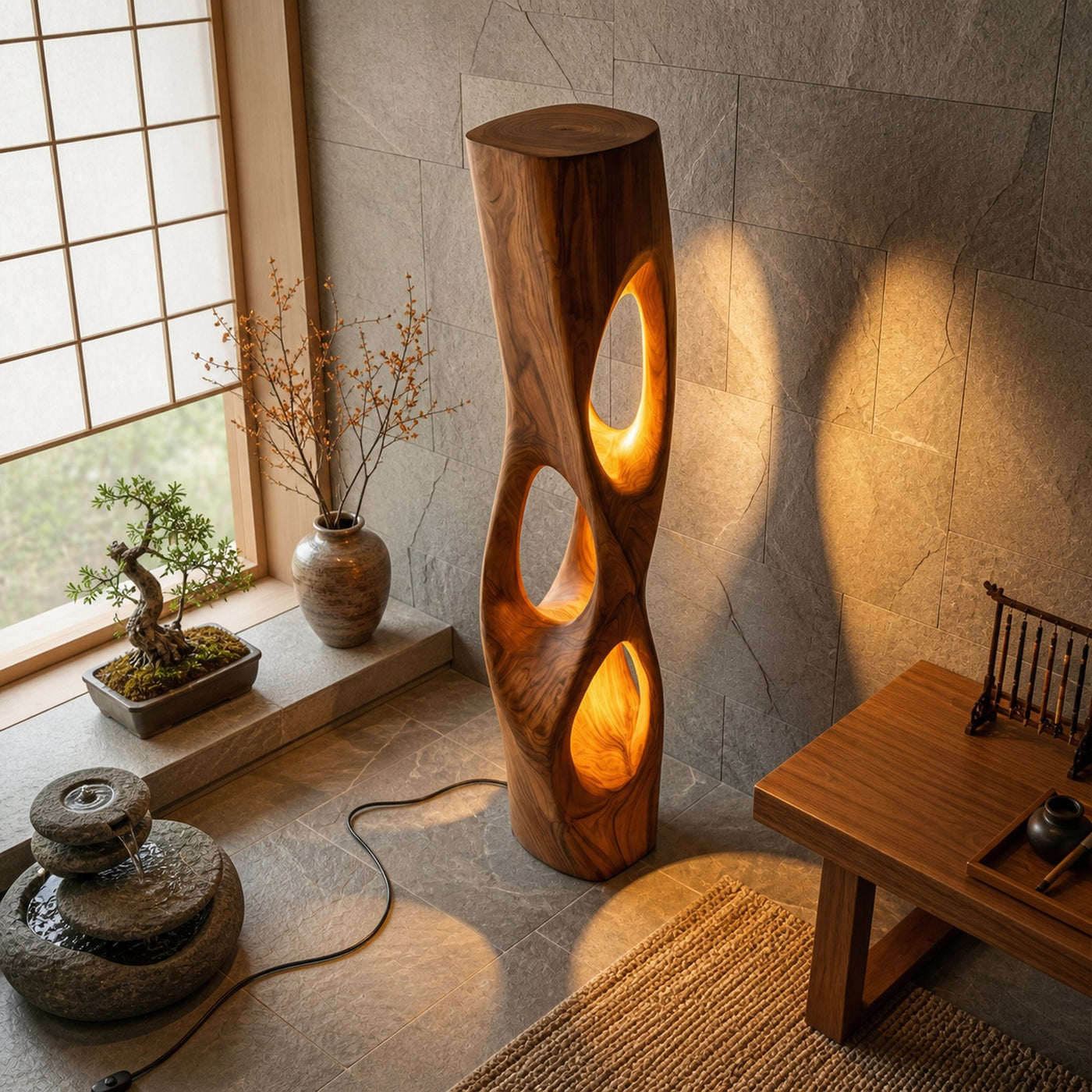 Contemporary Accent Lamp Bedroom Hotel Room Living Room Corner - product view 2