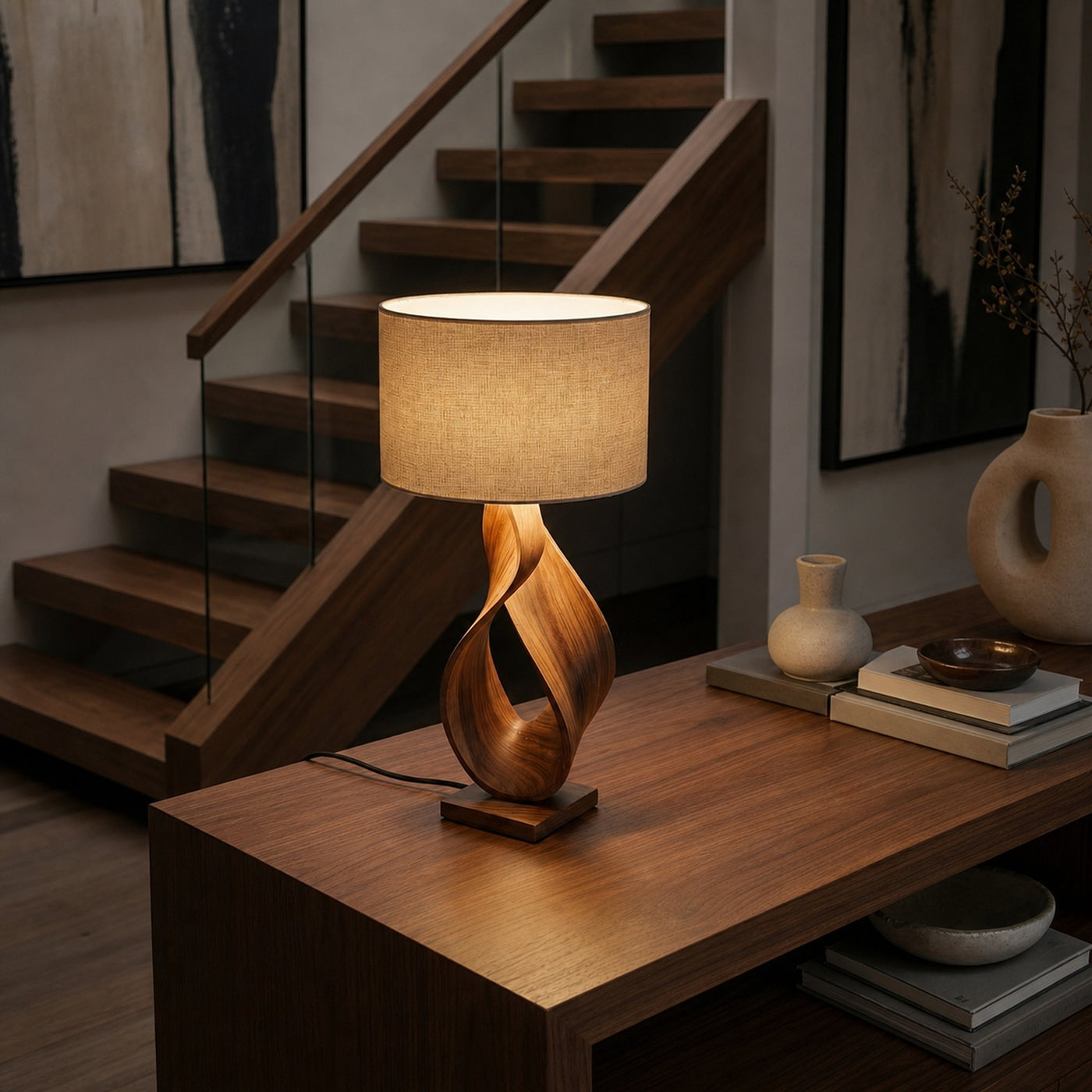 Contemporary Artistic Lamp Office Desk Studio Workspace Corner Space - product view 2