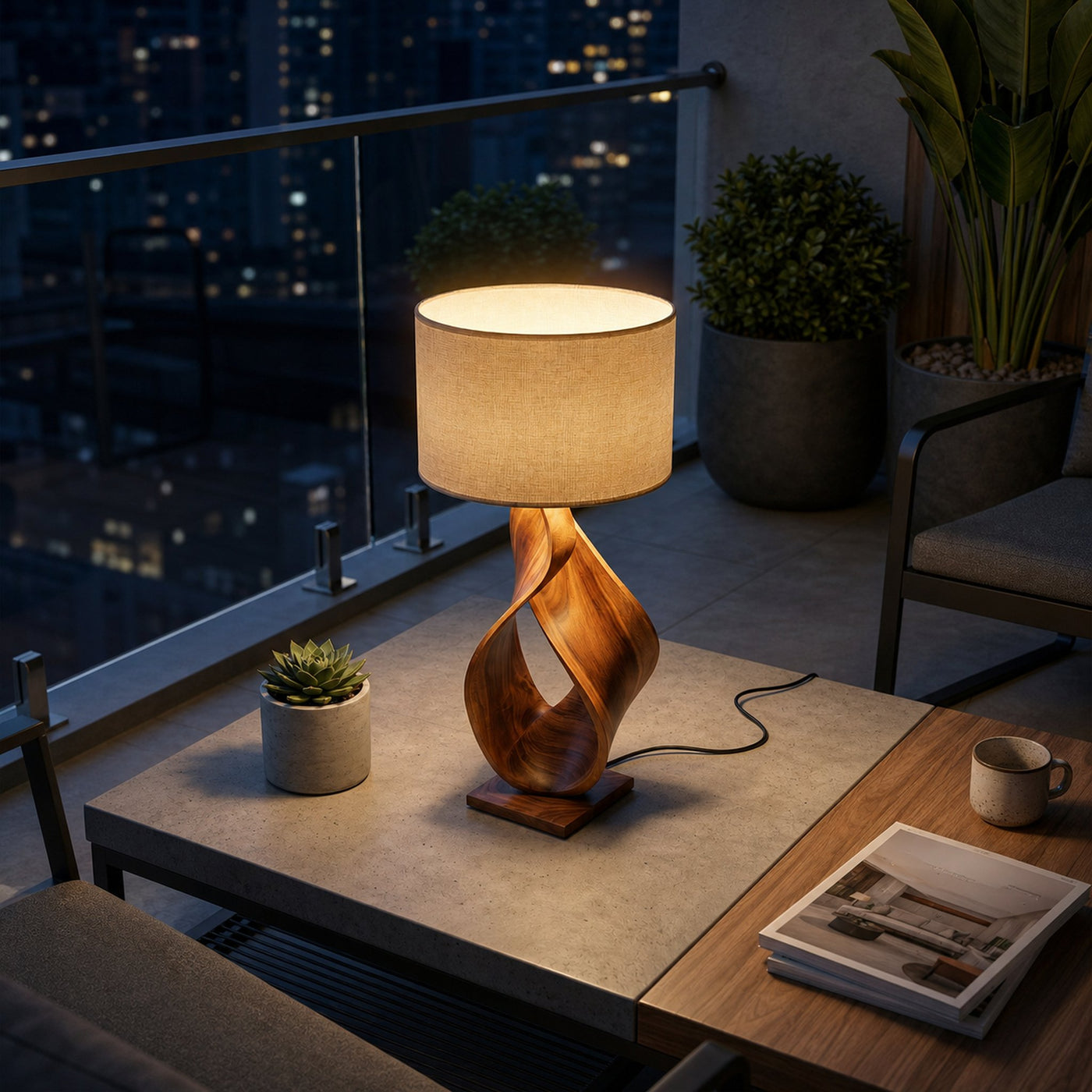 Contemporary Artistic Lamp Office Desk Studio Workspace Corner Space - product view 3
