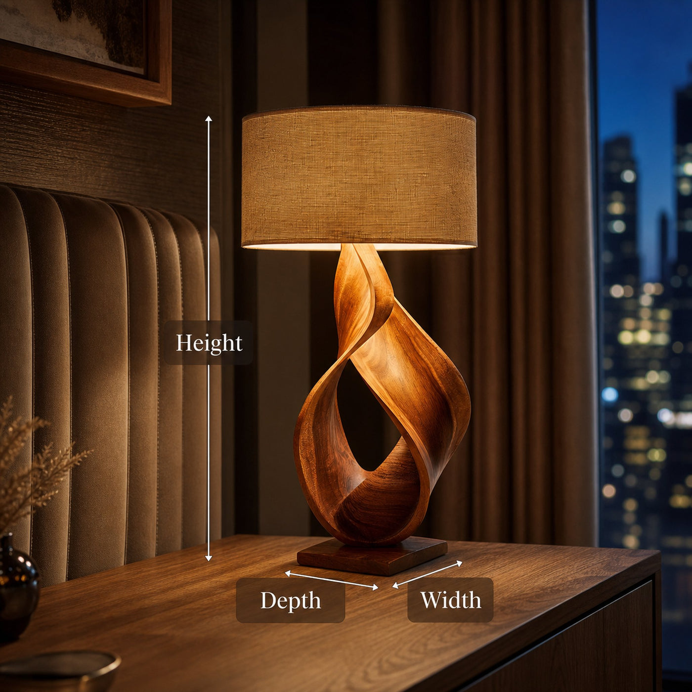 Contemporary Artistic Lamp Office Desk Studio Workspace Corner Space - product view 8