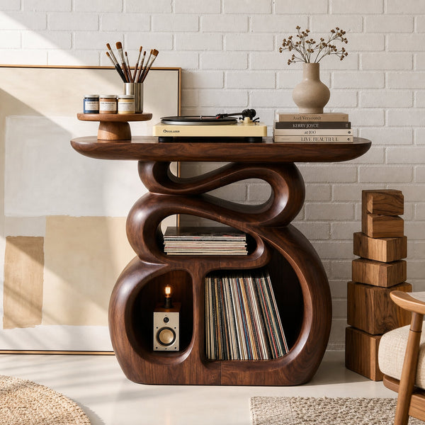Contemporary Audio Stand For Entertainment Lounge Interior