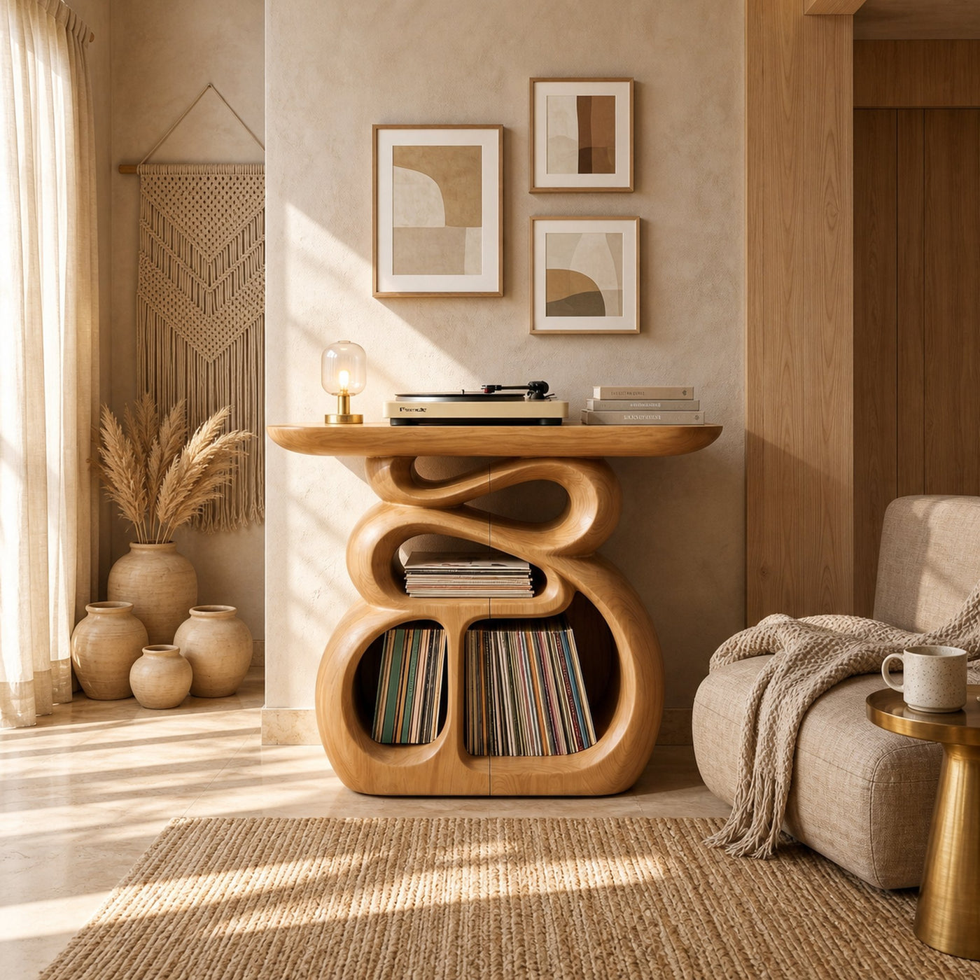 Contemporary Audio Stand For Entertainment Lounge Interior - product view 5