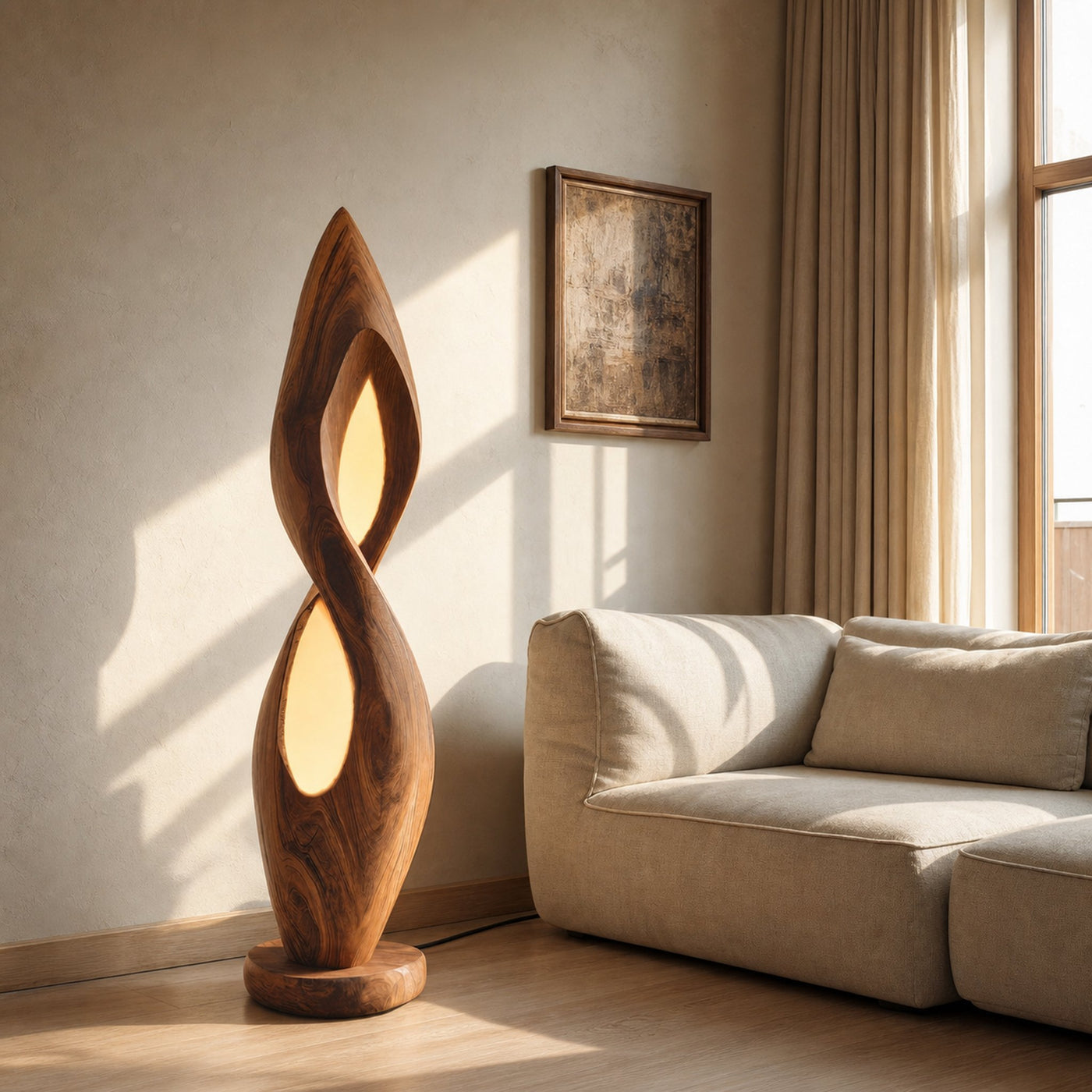 Contemporary Floor Lamp For Living Room Interior
