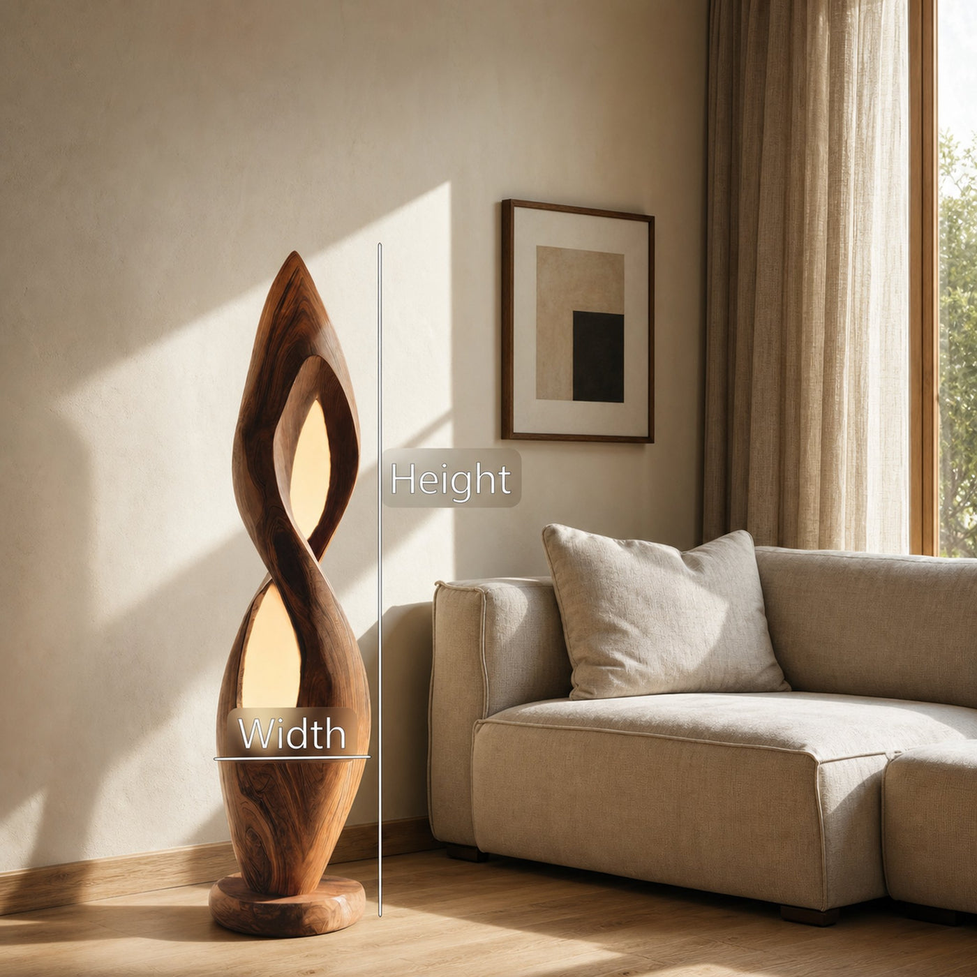 Contemporary Floor Lamp For Living Room Interior - product view 6