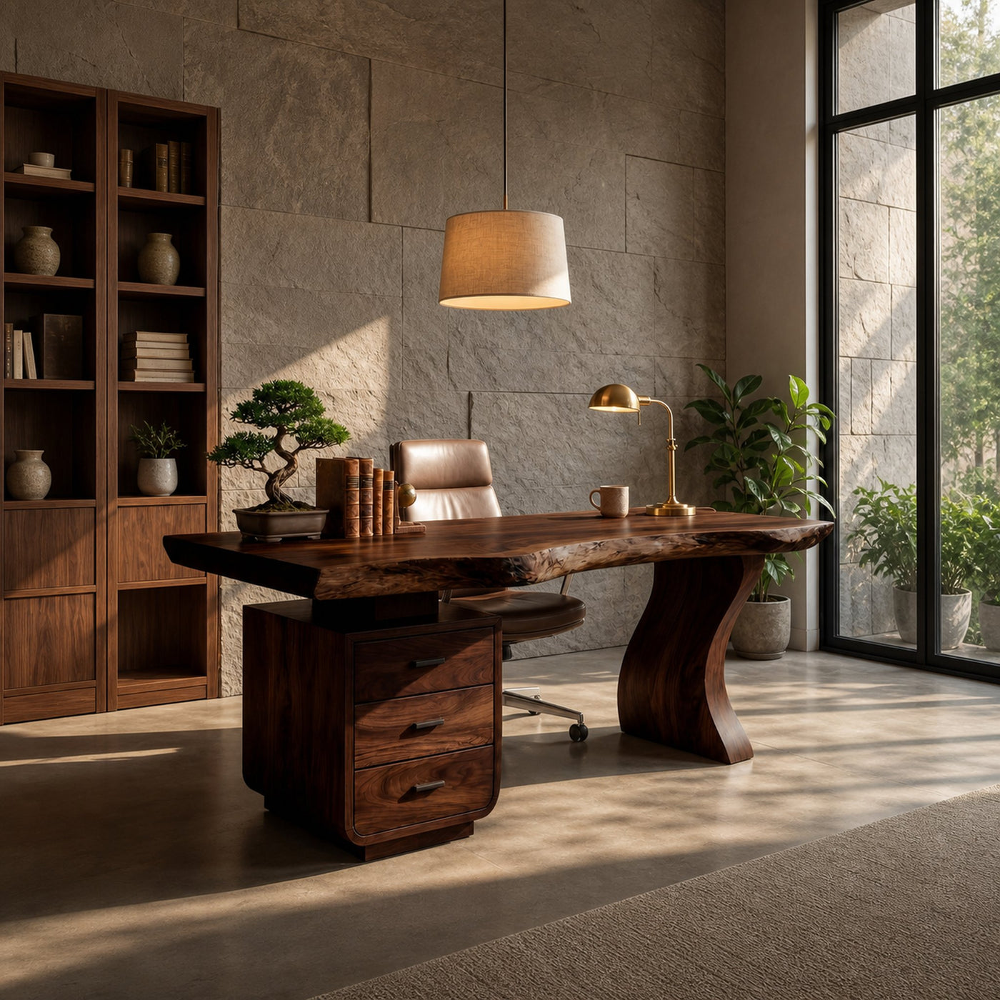 Contemporary Home Office Desk For Artistic Living Room - product view 7