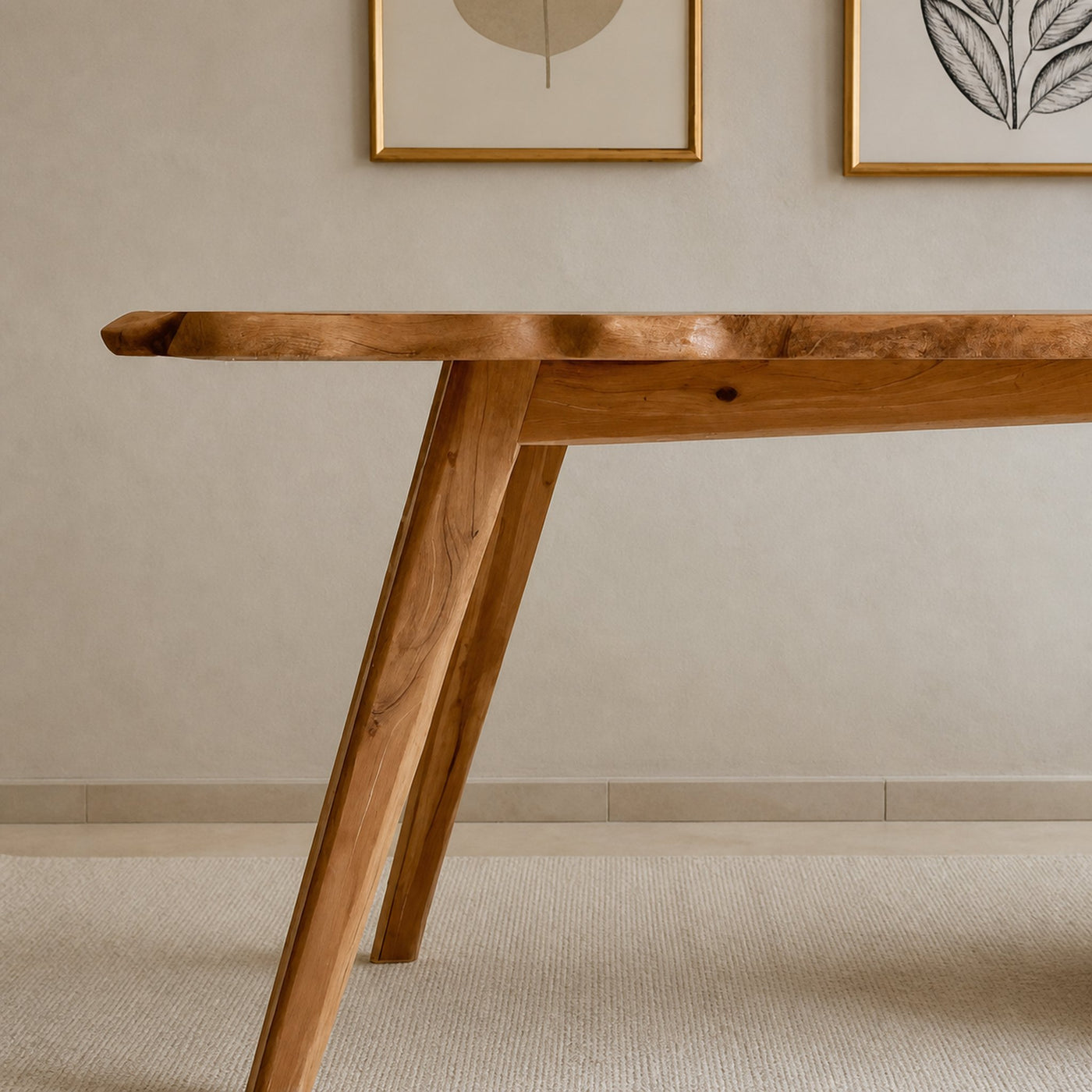 Contemporary Office Desk With Storage Drawers For Home Workspace - product view 2