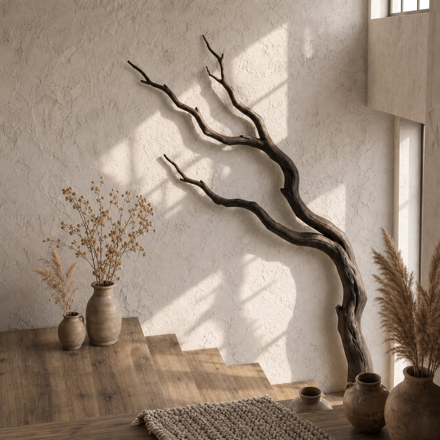 Contemporary Wall Decor Sculptural Branch Design For Living Room - product view 2