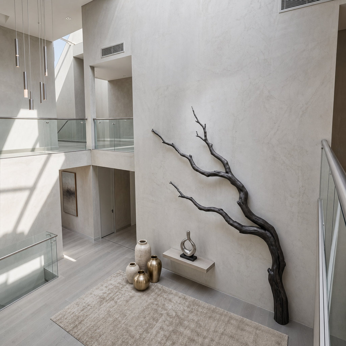 Contemporary Wall Decor Sculptural Branch Design For Living Room - product view 3