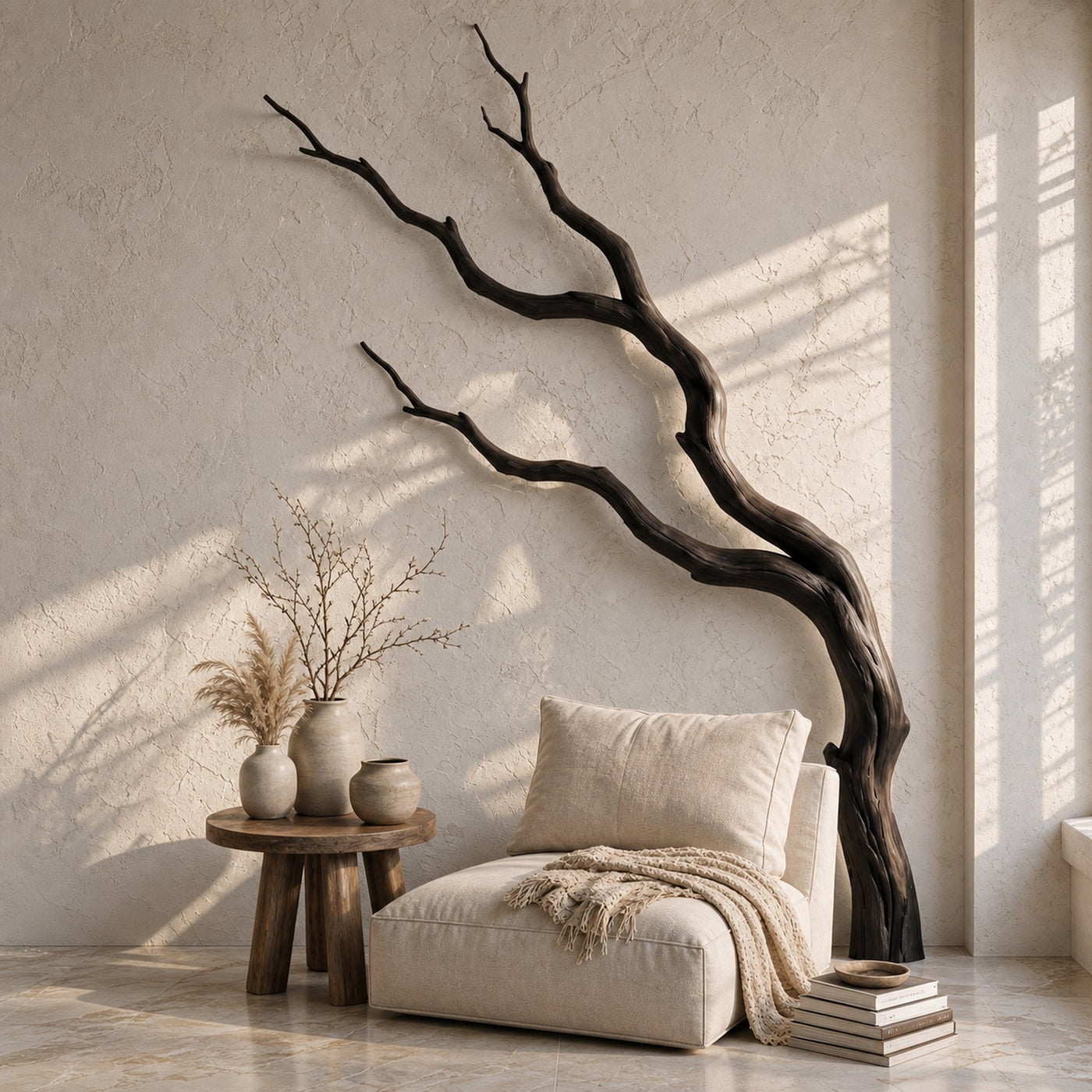 Contemporary Wall Decor Sculptural Branch Design For Living Room - product view 4