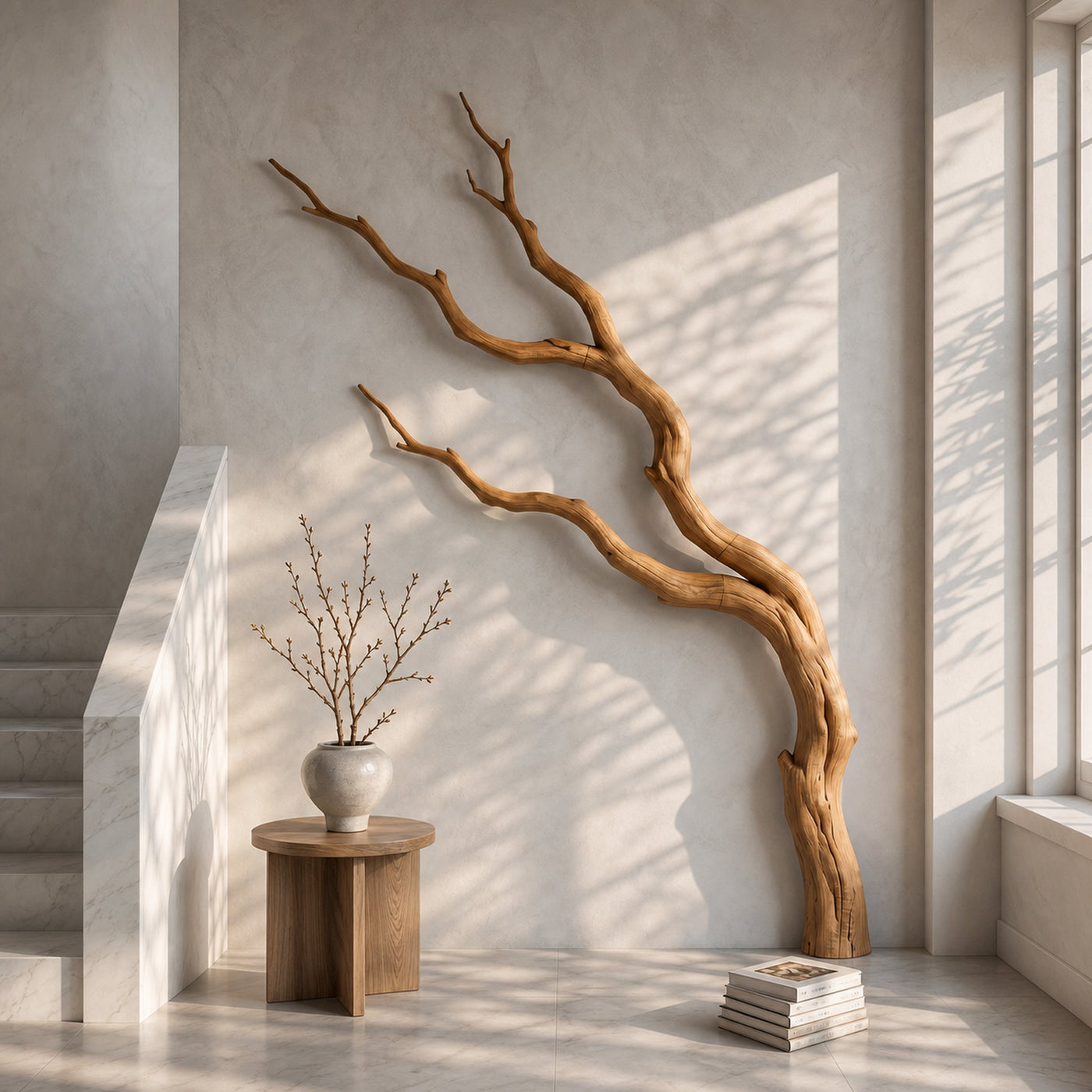 Contemporary Wall Decor Sculptural Branch Design For Living Room - product view 5