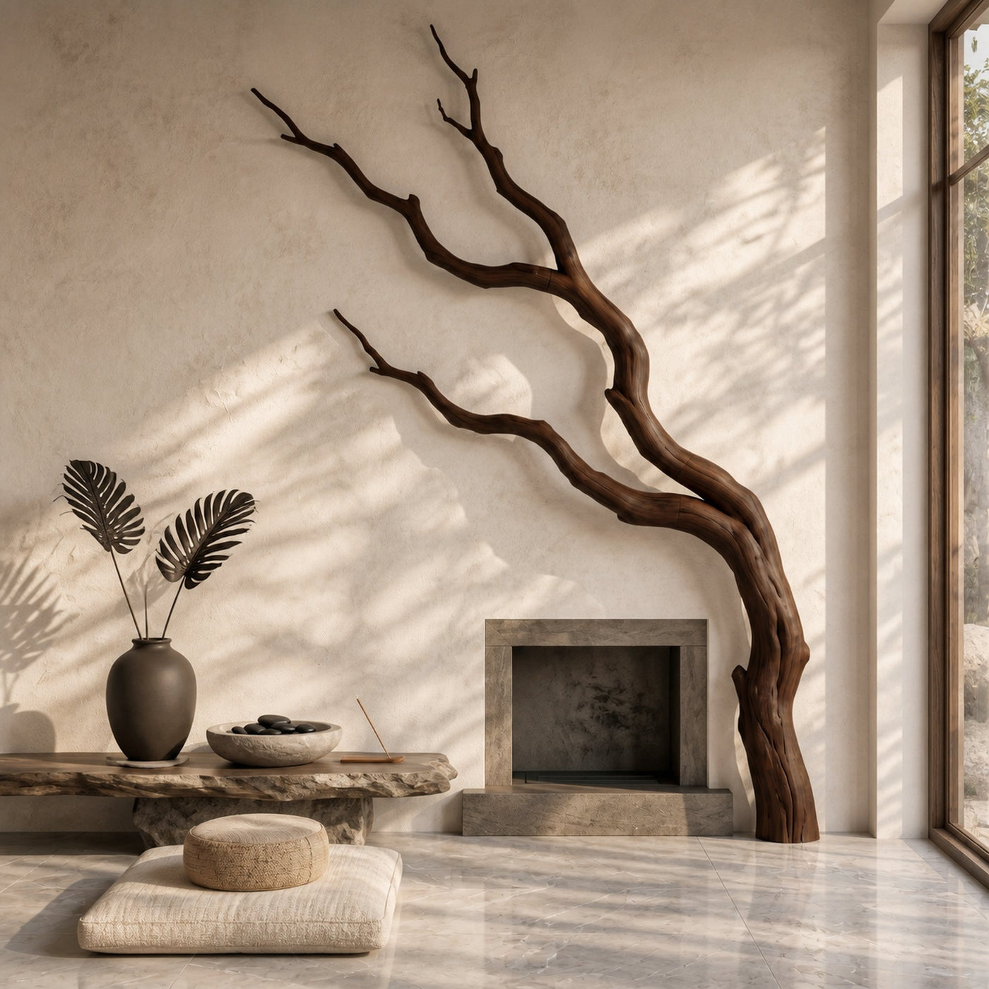 Contemporary Wall Decor Sculptural Branch Design For Living Room - product view 7