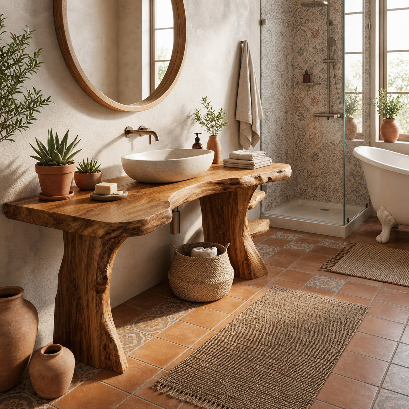 Contemporary Wood Bathroom Vanity For Ensuite Bathroom - product view 6