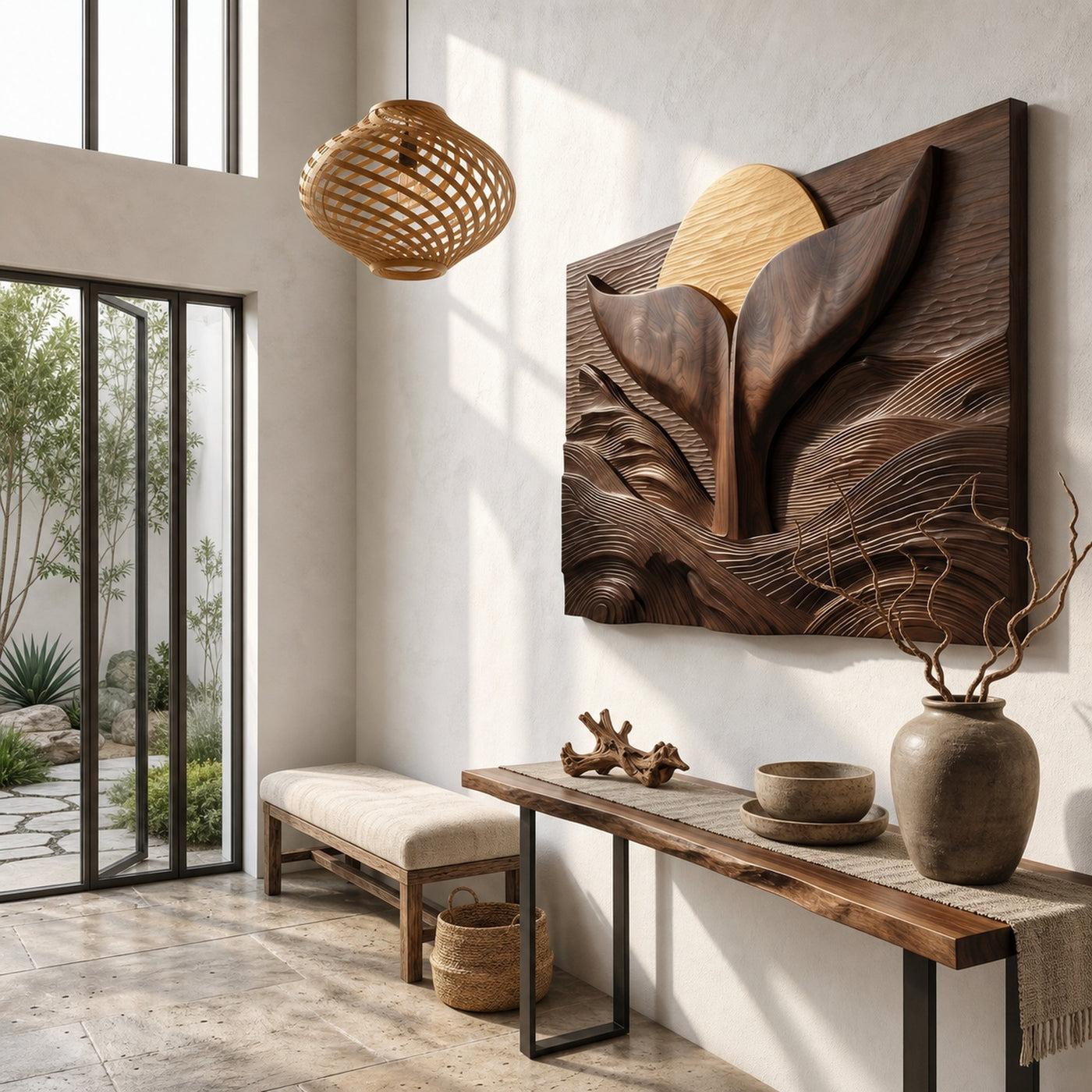 Eagle Sunrise Wall Art Panel For Dining Room And Living Room - product view 3