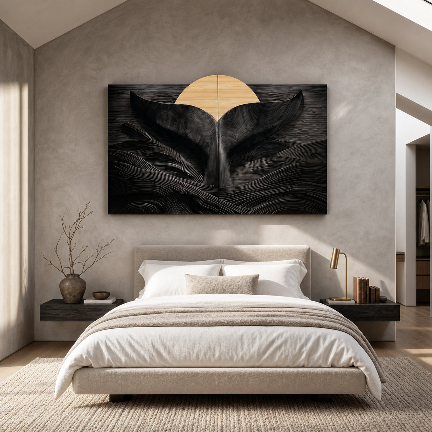 Eagle Sunrise Wall Art Panel For Dining Room And Living Room - product view 4