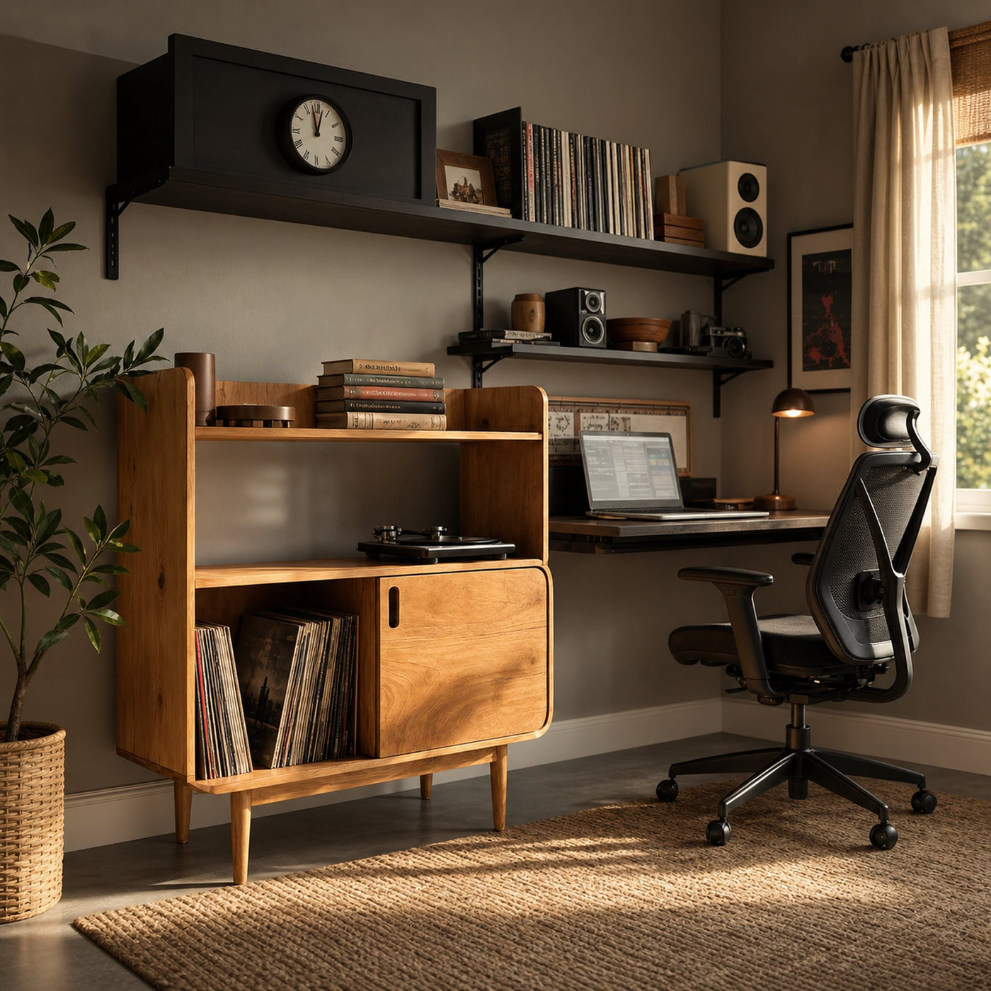 Elegant Turntable Cabinet For Music Lovers - product view 5