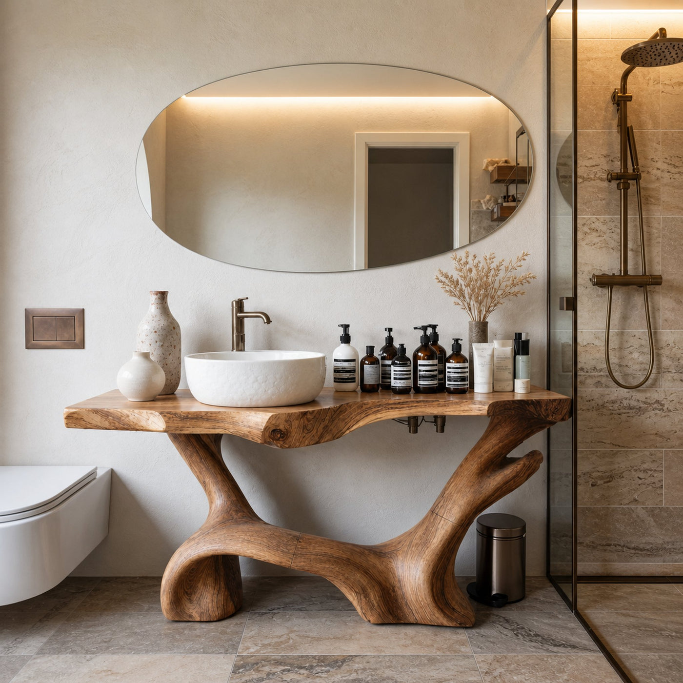 Farmhouse Solid Vanity For Country Bathroom Design - product view 2