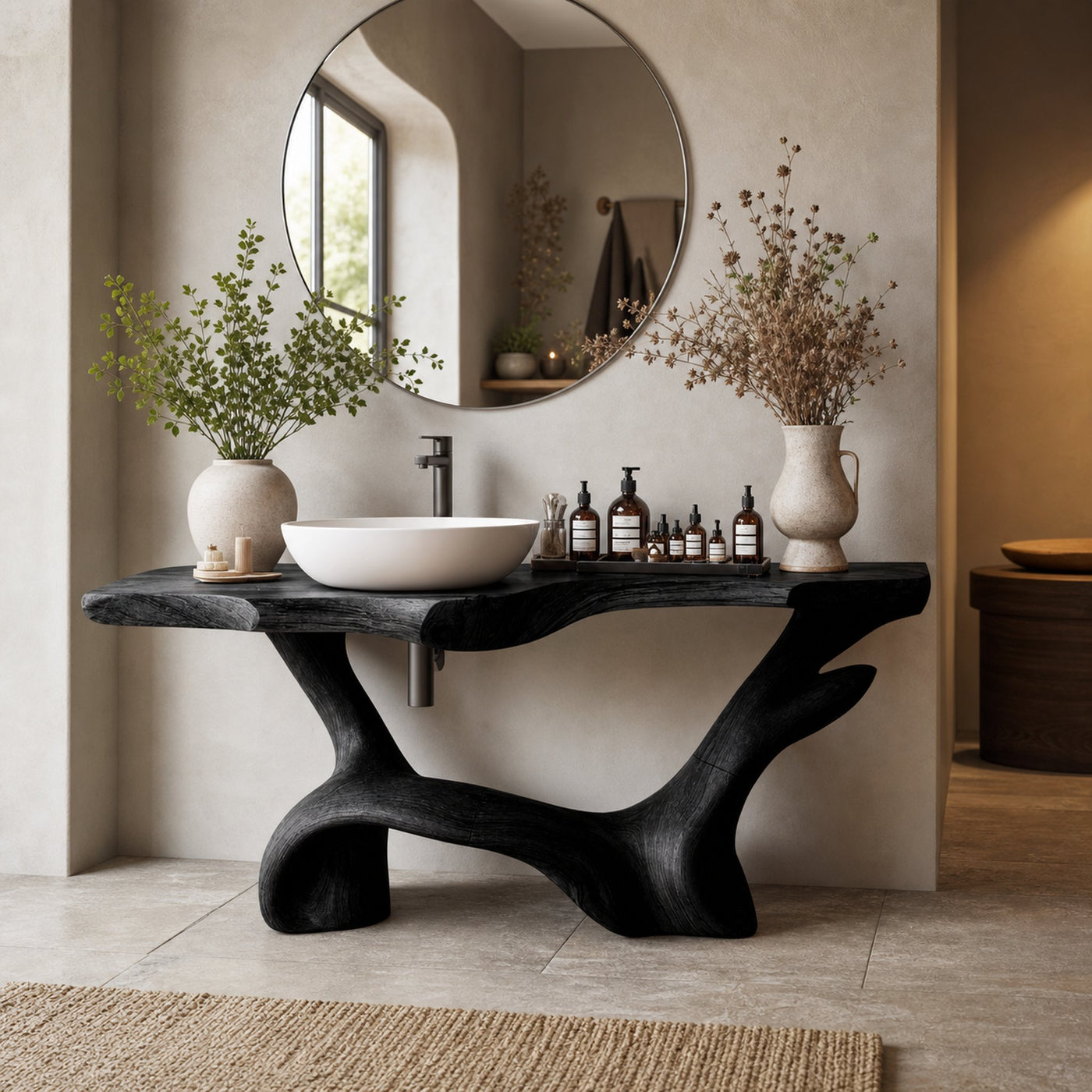 Farmhouse Solid Vanity For Country Bathroom Design - product view 4