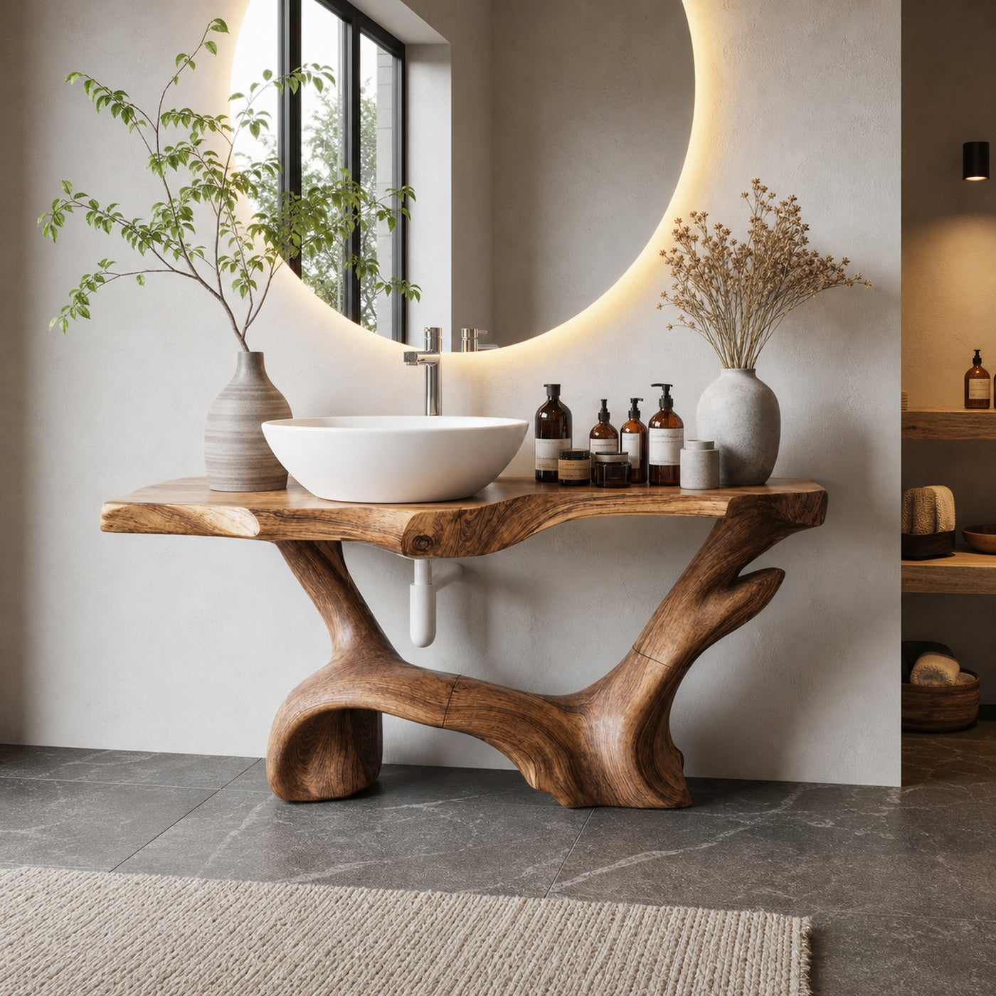 Farmhouse Solid Vanity For Country Bathroom Design - product view 5