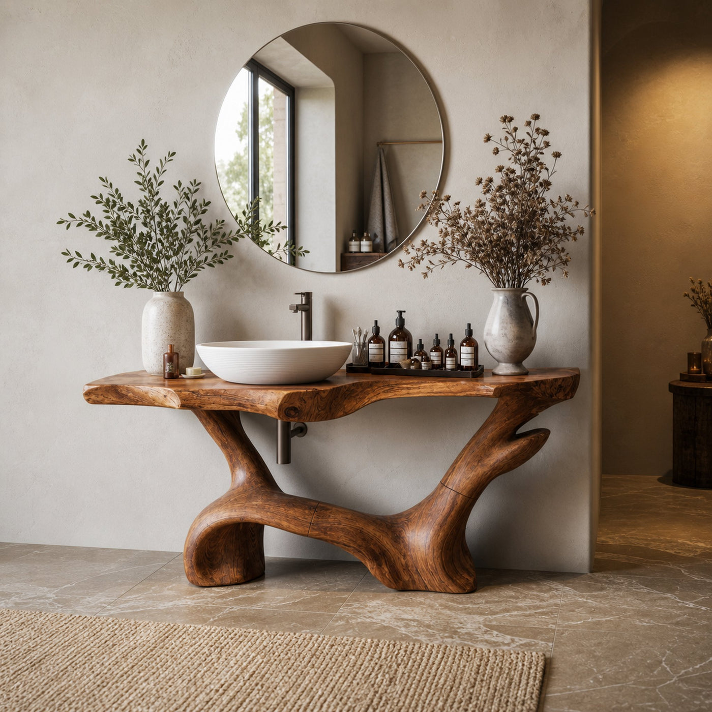 Farmhouse Solid Vanity For Country Bathroom Design - product view 6