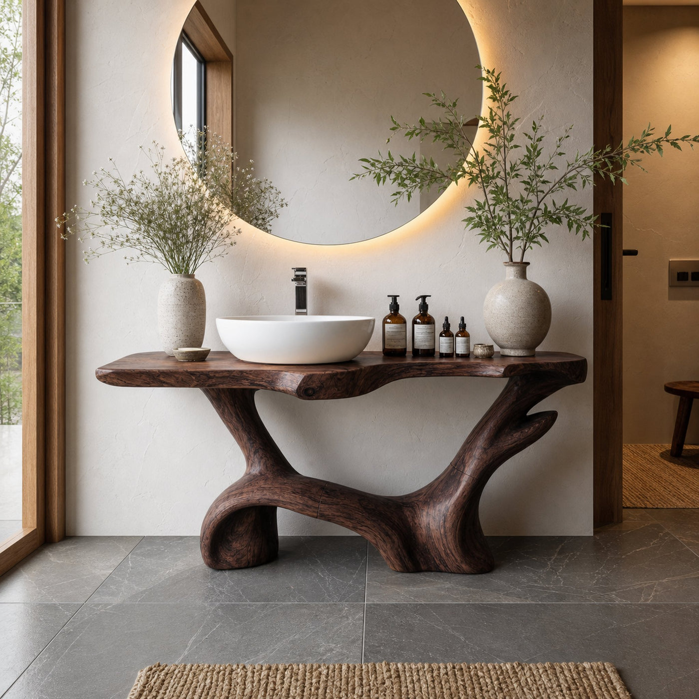 Farmhouse Solid Vanity For Country Bathroom Design - product view 7